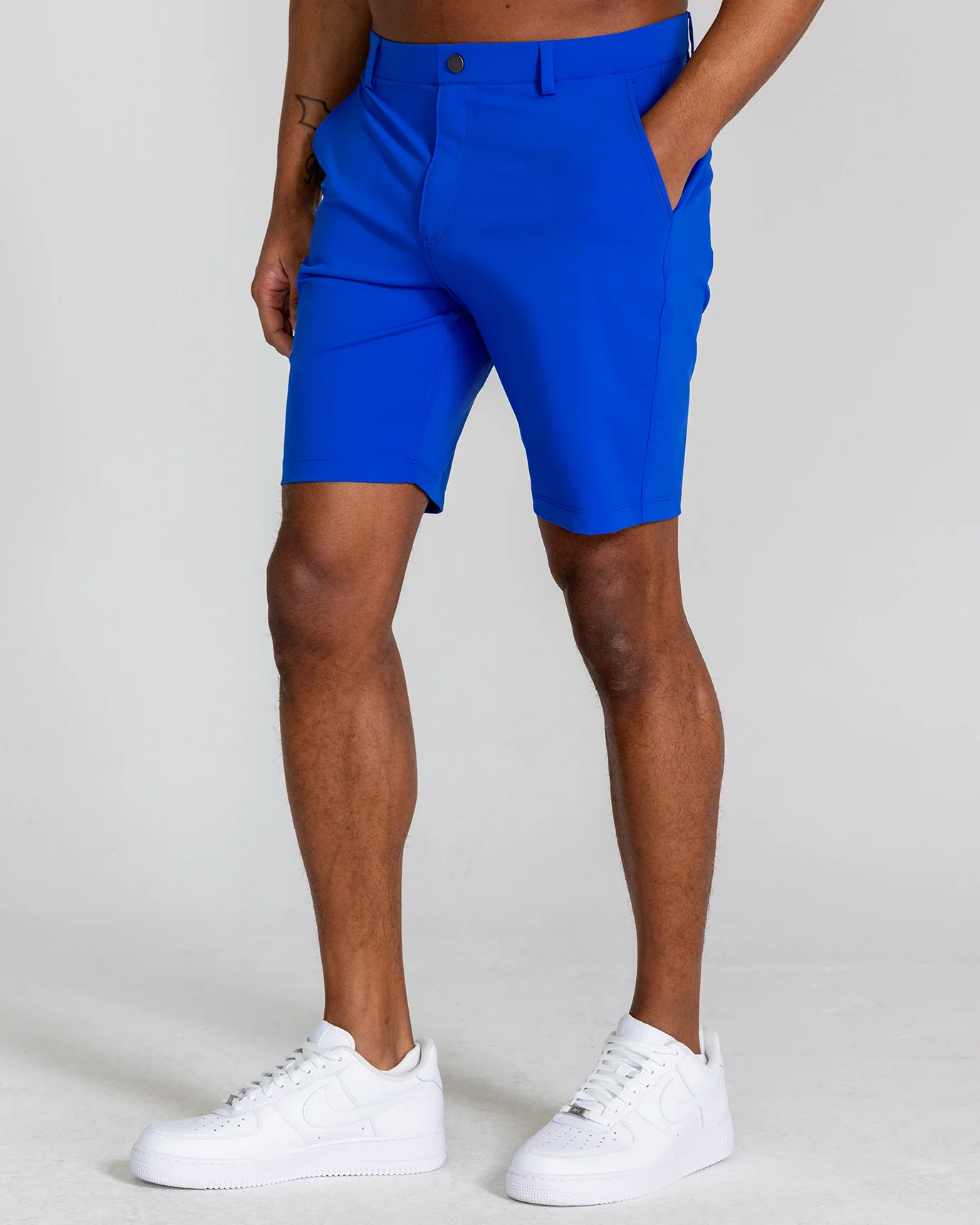 Hanover Pull-On Short in Harbor Blue - Image 2