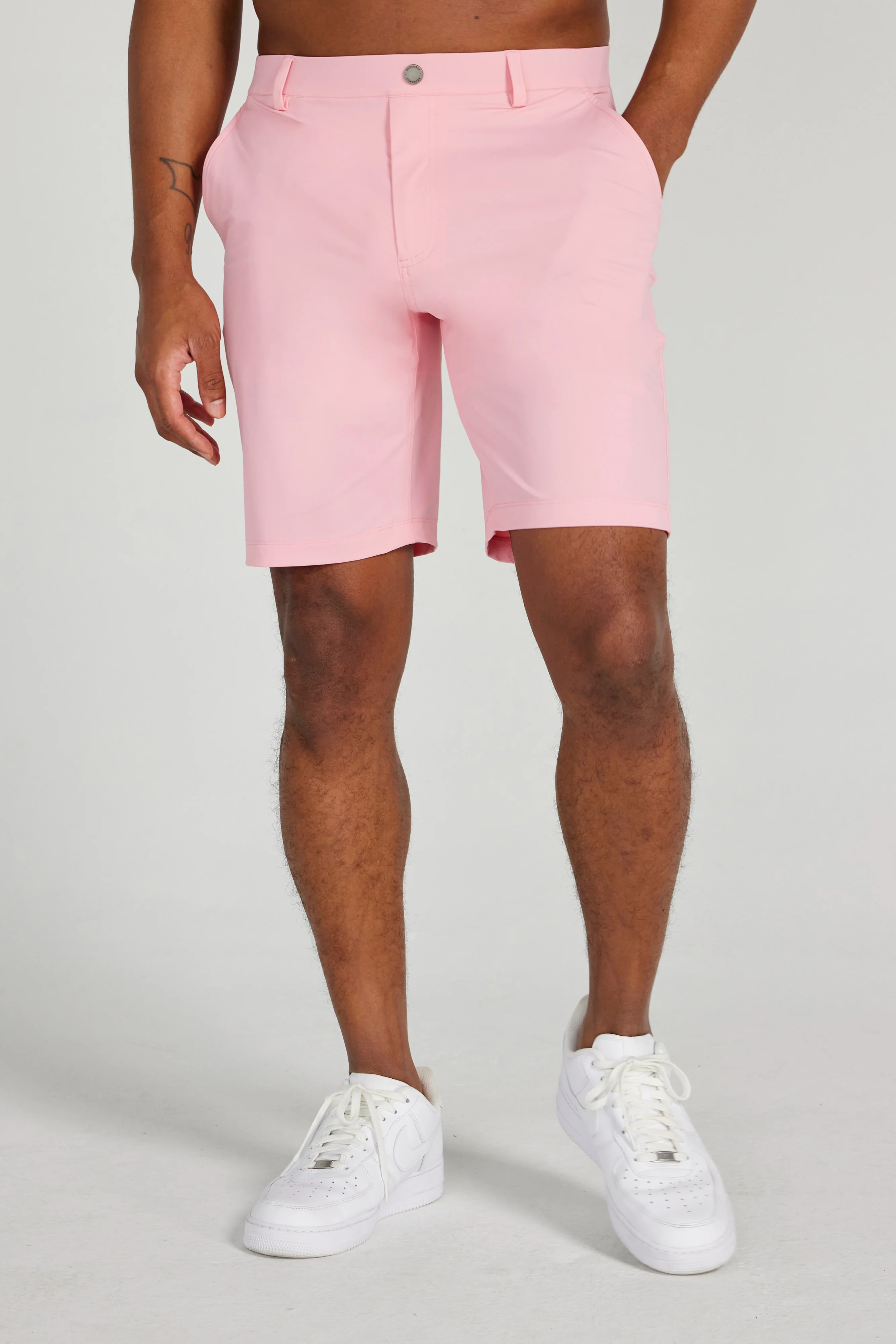 Hanover Pull-On Short in Peony - Image 3