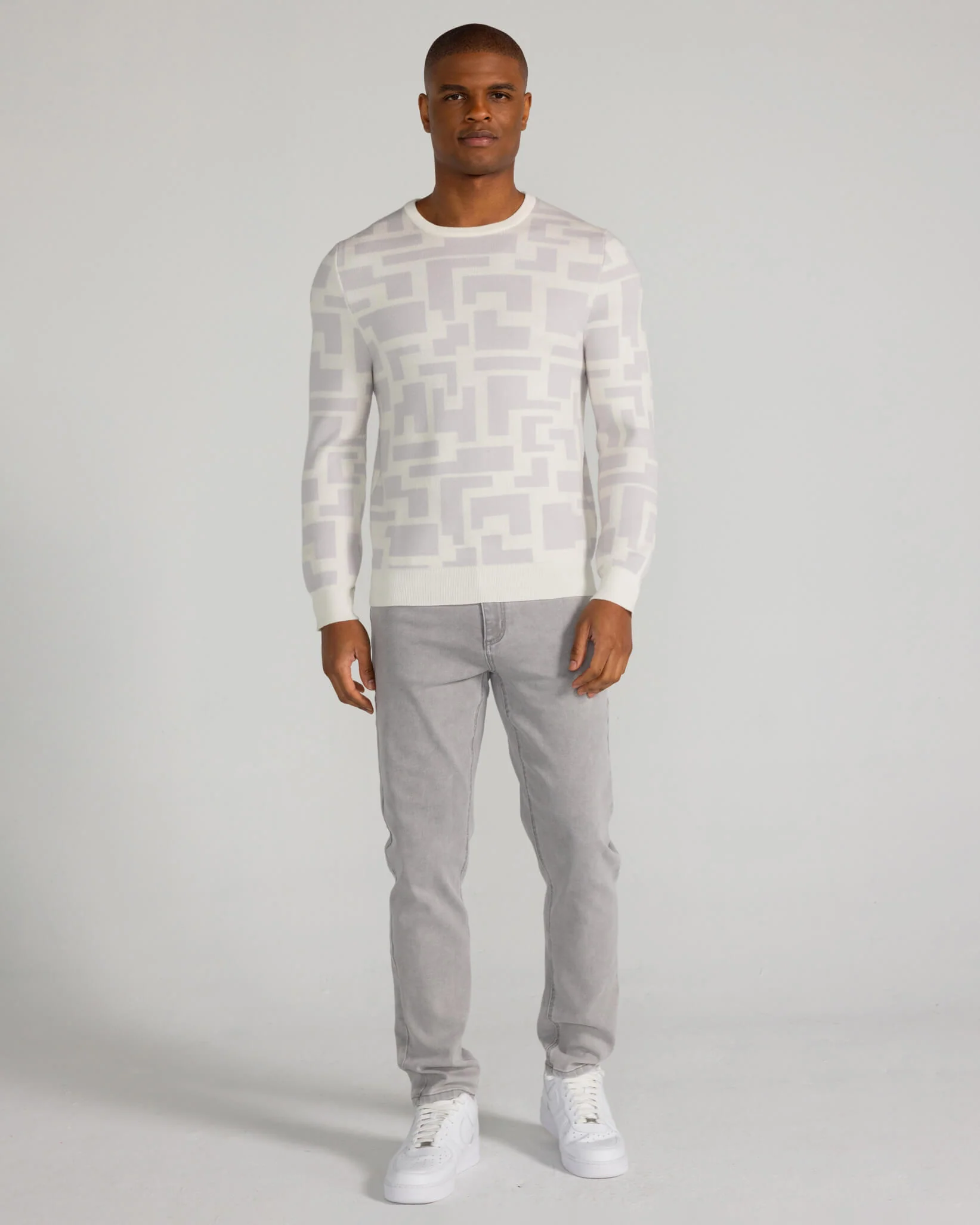 Hawley Sweater in Cream - Image 2