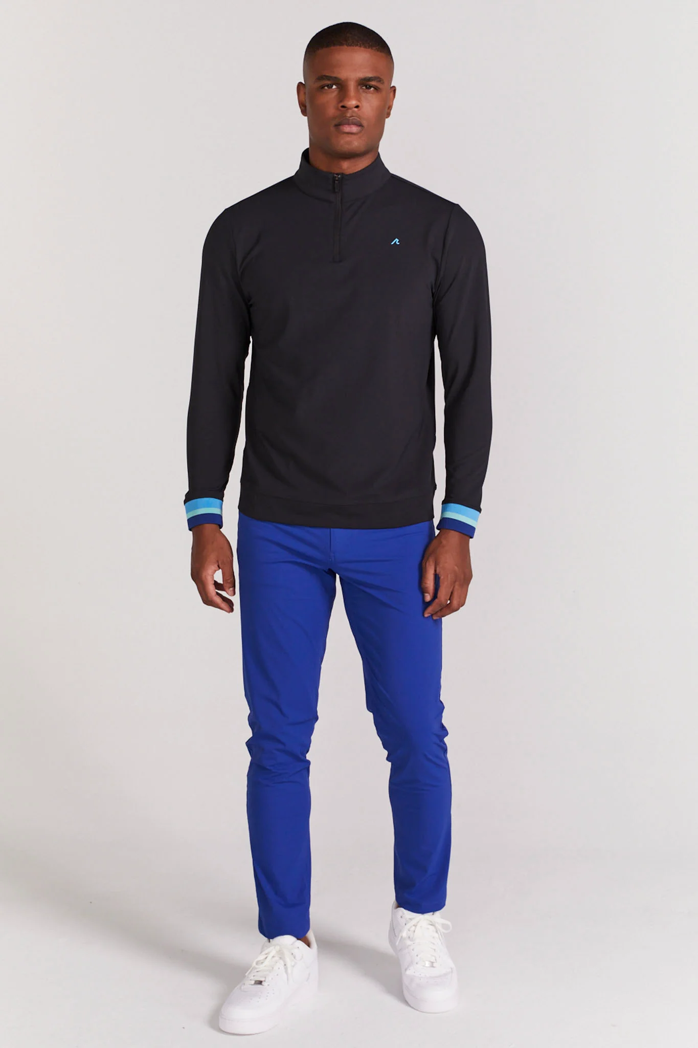 Hayden Quarter Zip in Tuxedo - Image 2