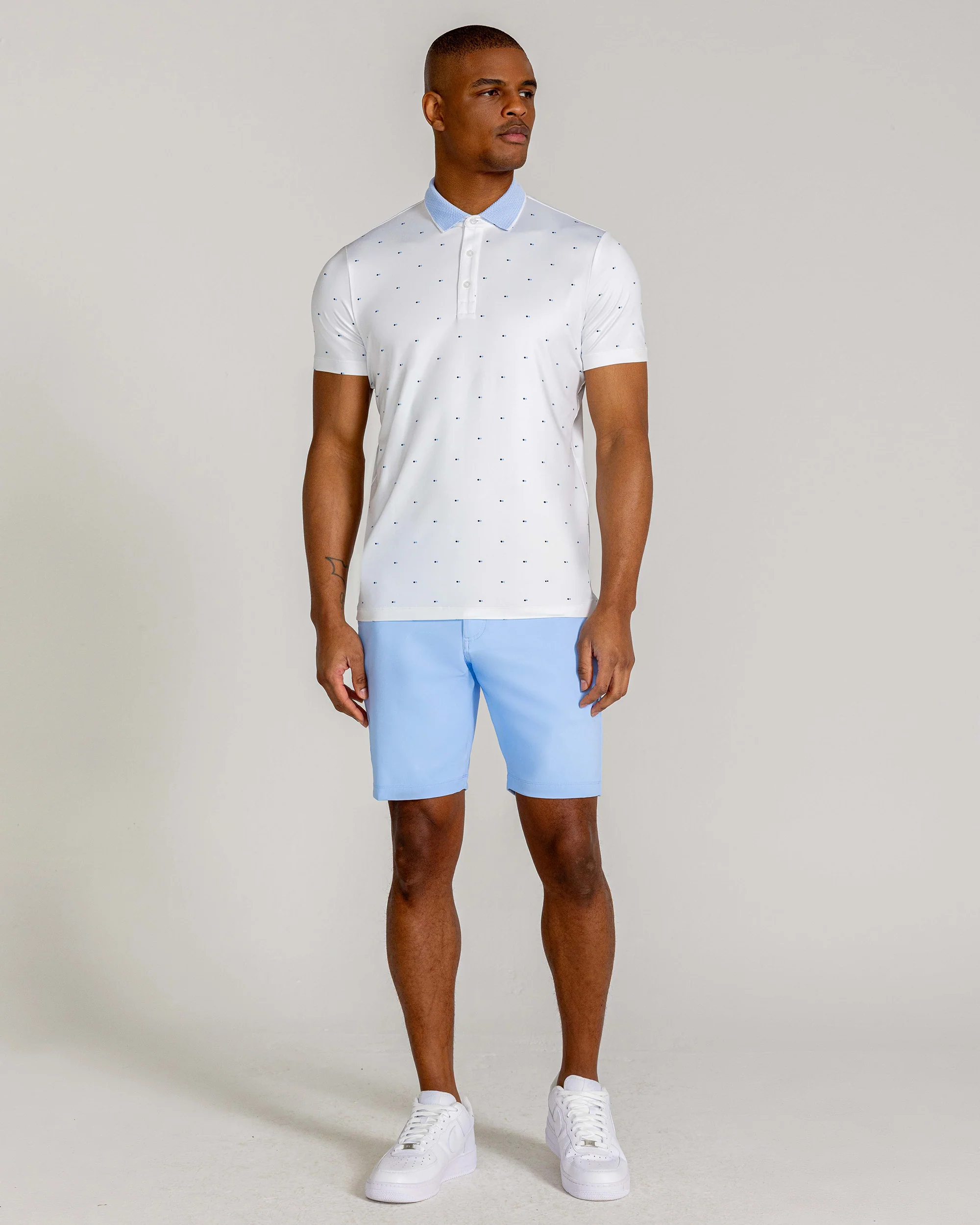 Herbert Polo in Bright White - Image 2
