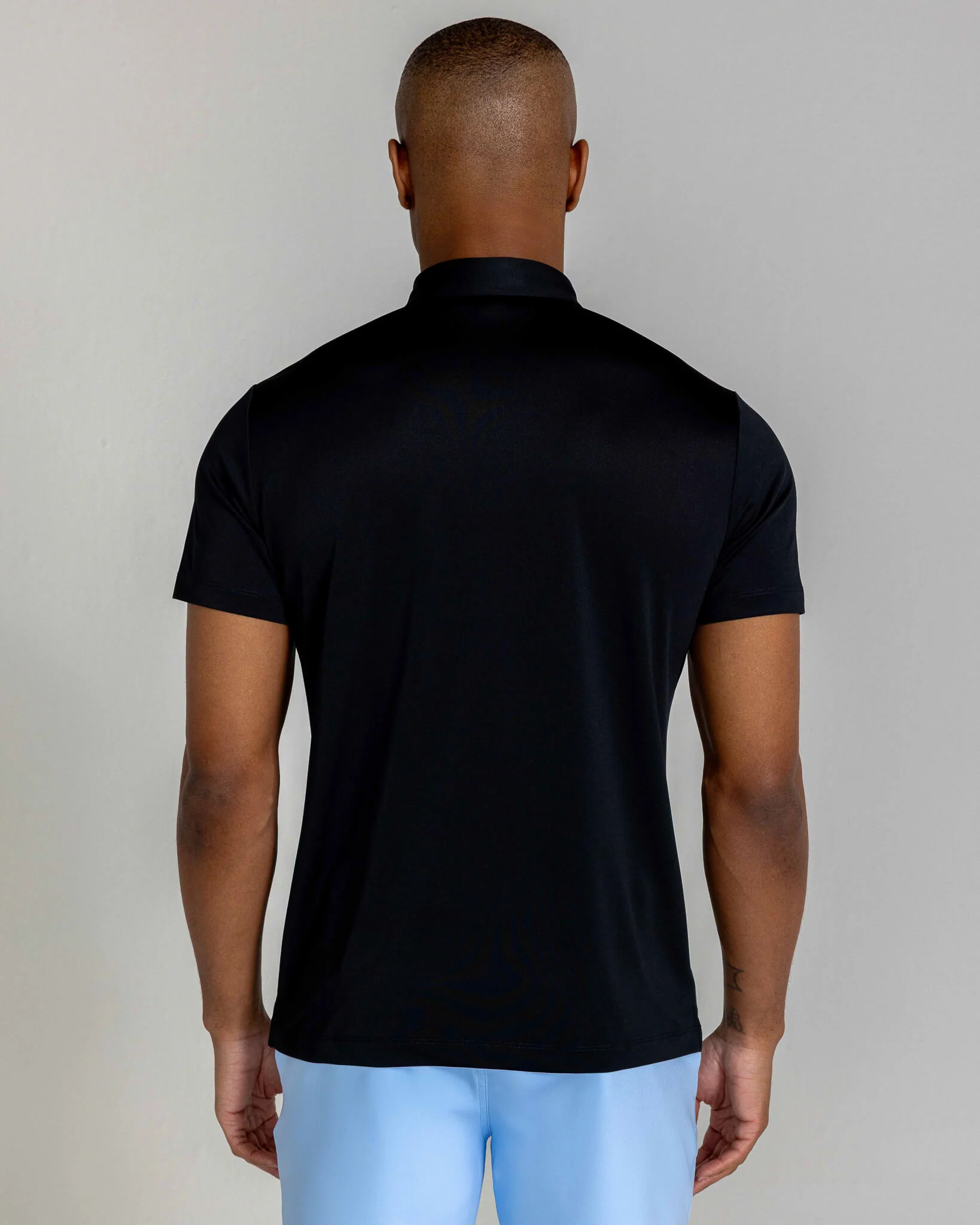 Holland Pique Polo in Tuxedo - Image 4