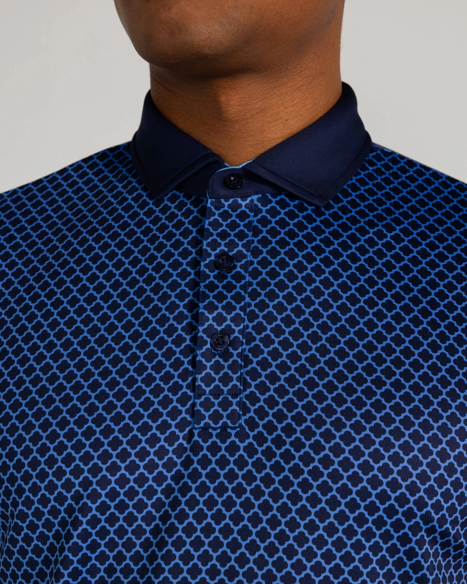 Huron Polo in Midnight Navy - Image 3
