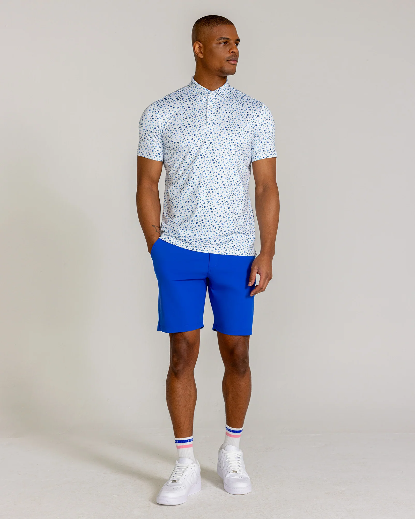Hyndford Polo in Bright White - Image 2