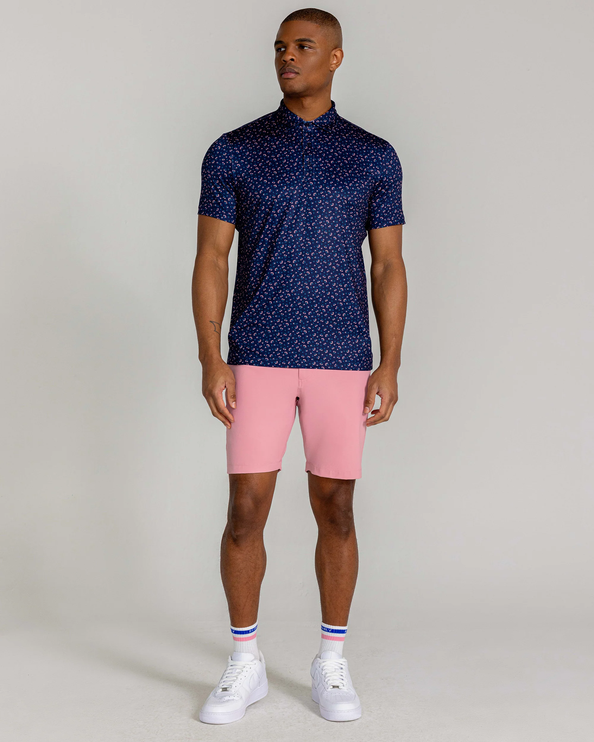 Hyndford Polo in Midnight Navy - Image 2