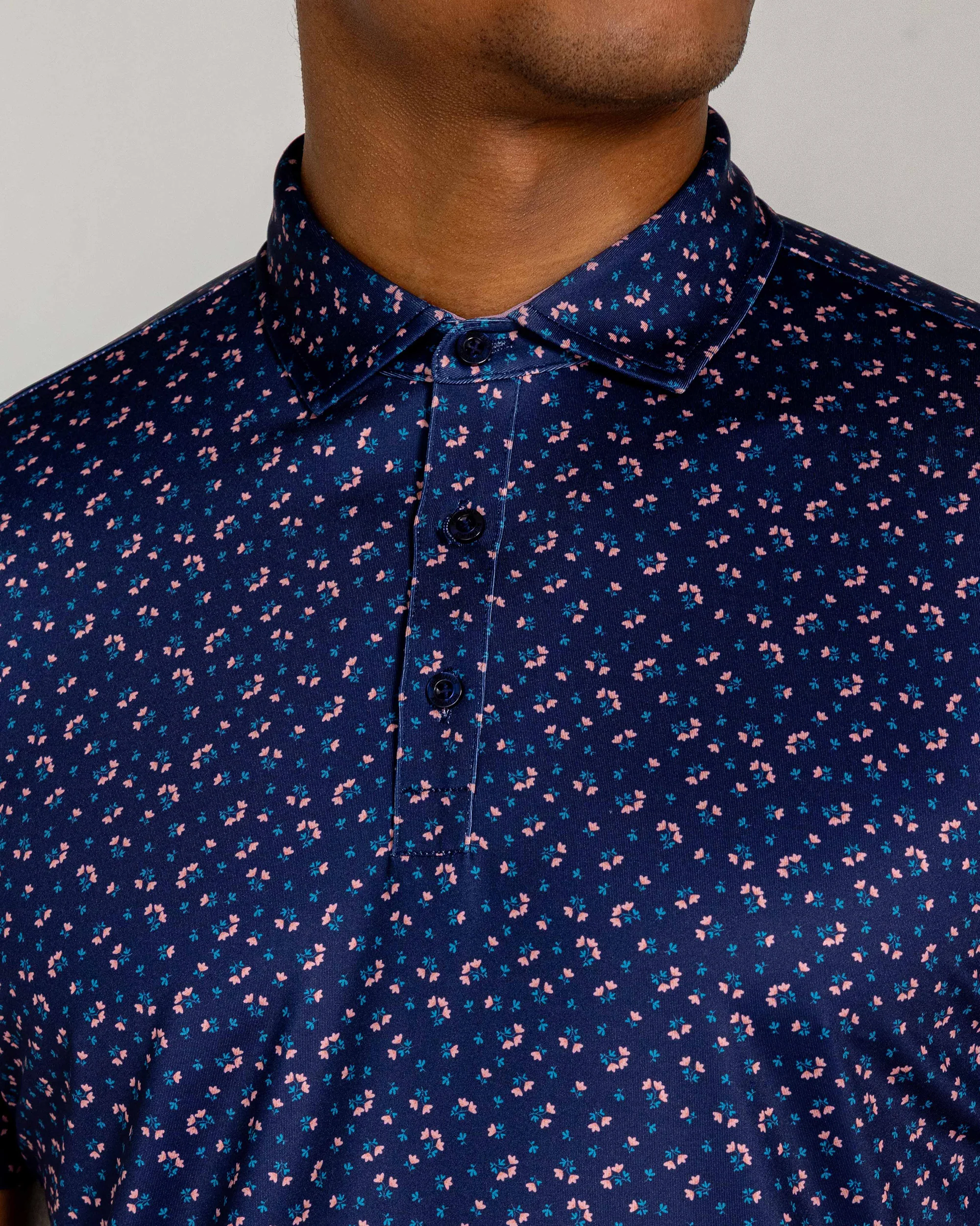 Hyndford Polo in Midnight Navy - Image 3
