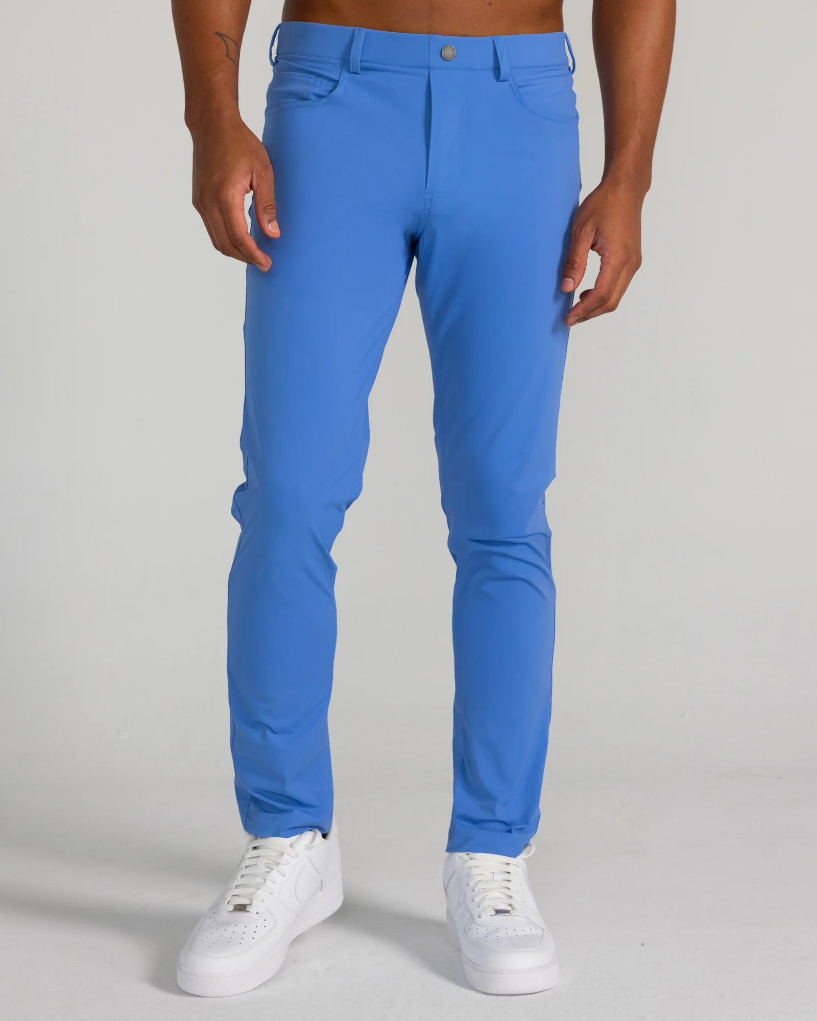 Kent Pull-On Trouser in Blue Yonder - Image 2