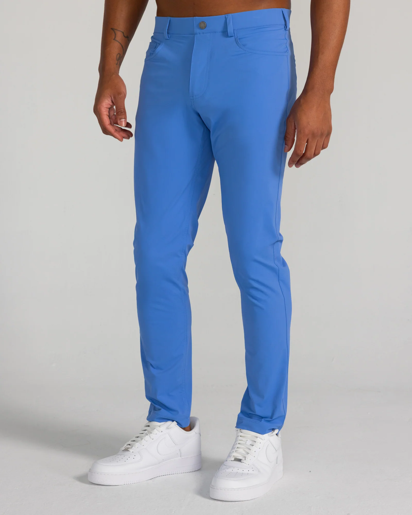 Kent Pull-On Trouser in Blue Yonder - Image 3