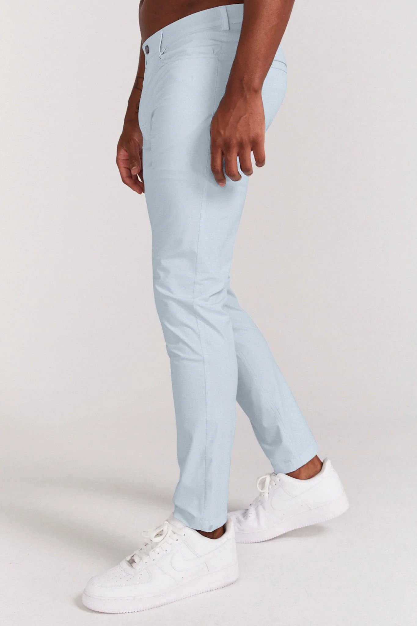 Kent Pull-On Trouser in Breeze - Image 3