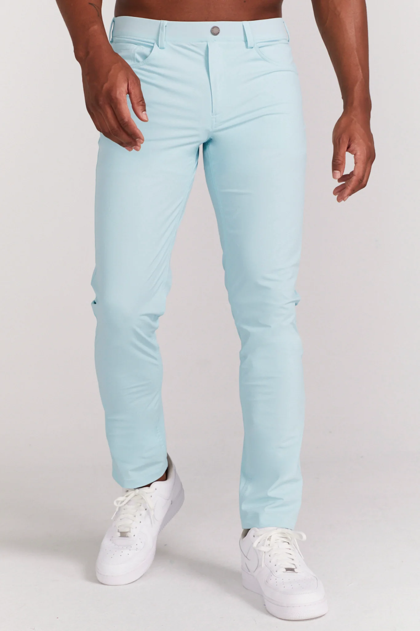 Kent Pull-On Trouser in Canal Blue - Image 3