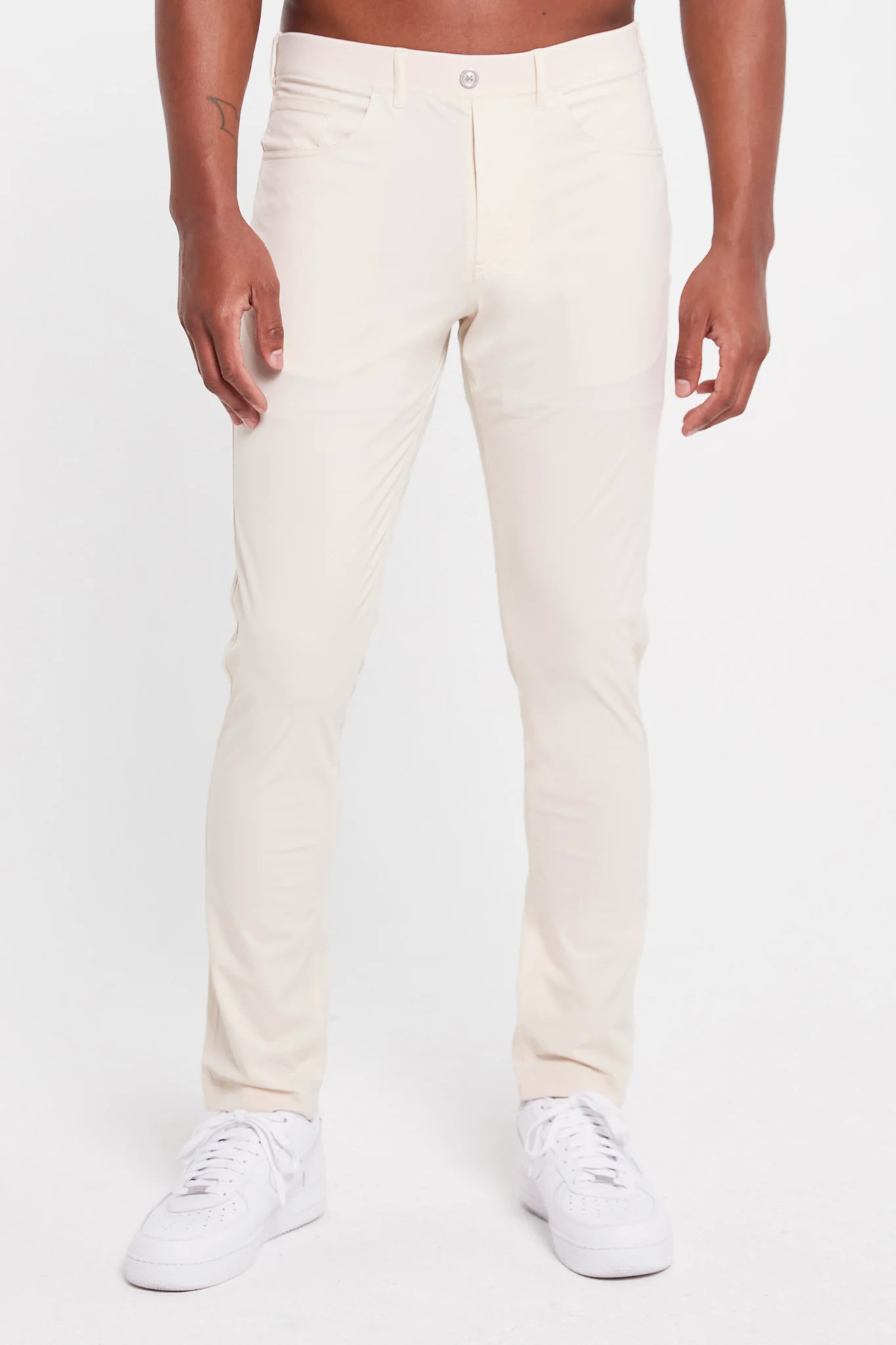 Kent Pull-On Trouser in Macadamia