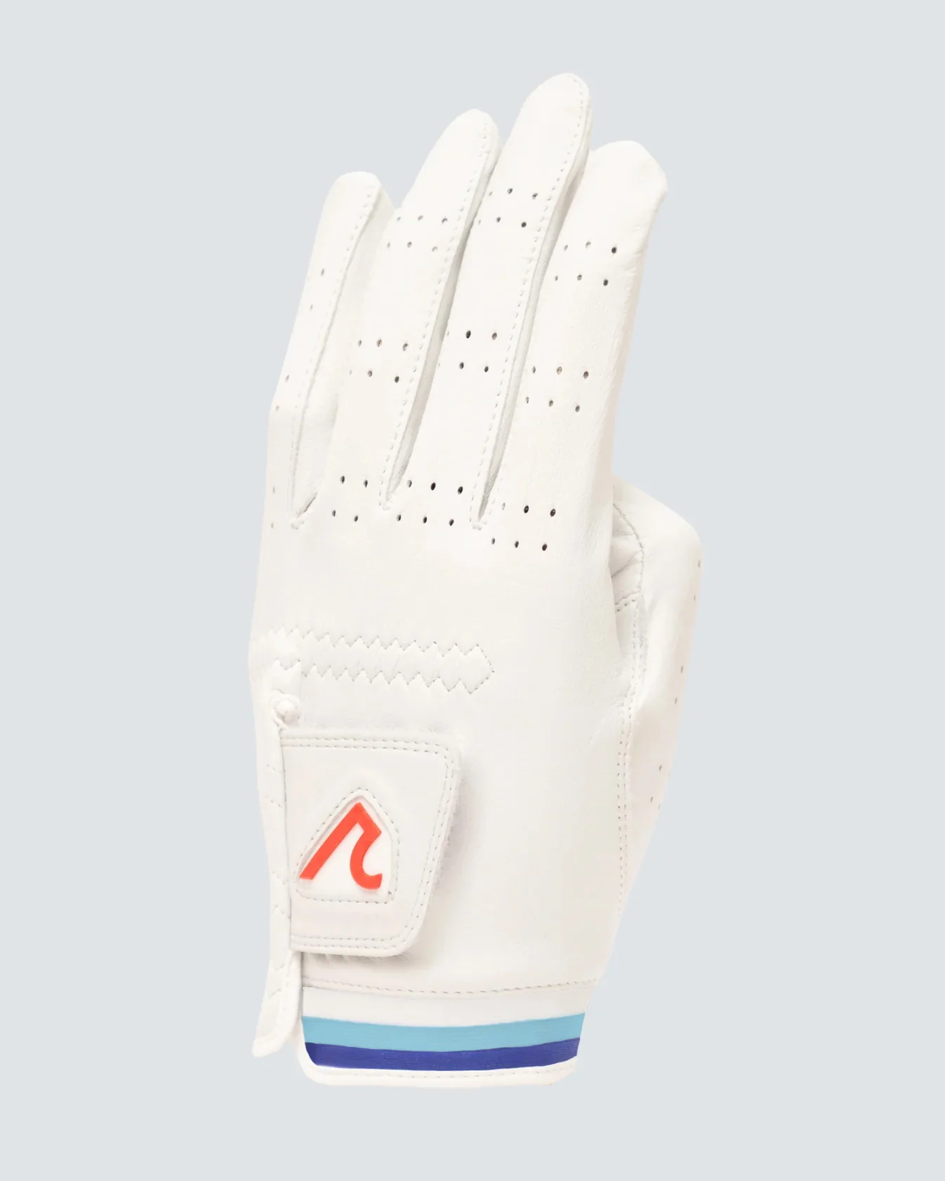 Galvin Glove in White/Blue Multi