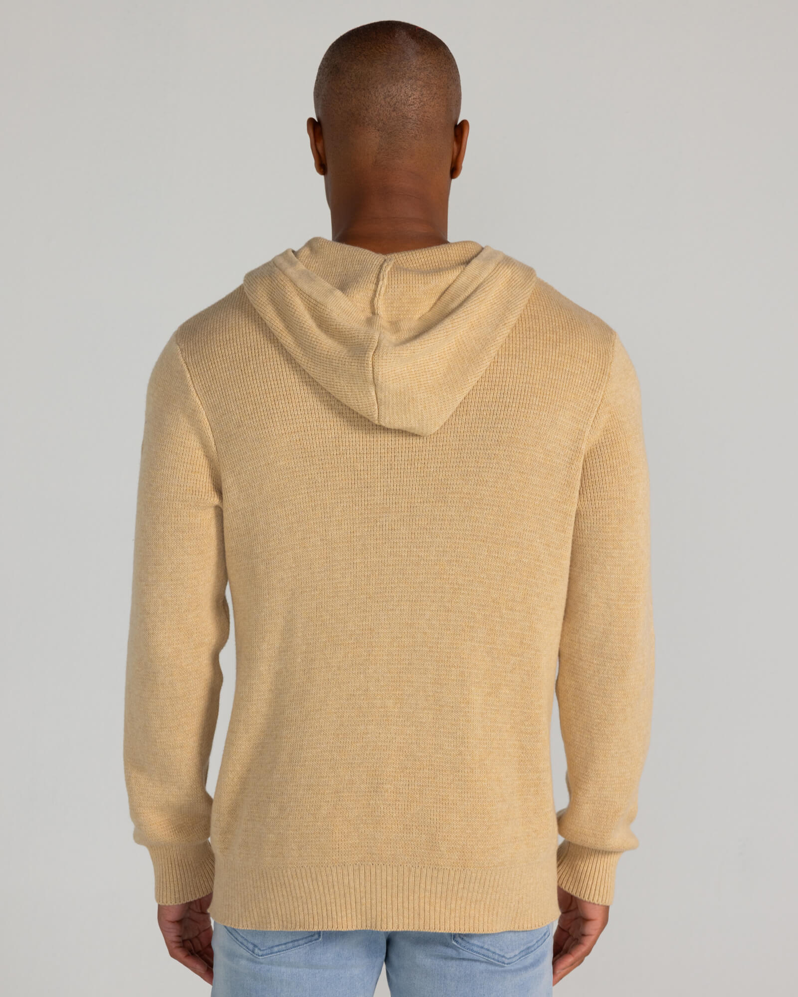 Lenox Hoodie in Pale Khaki - Image 4