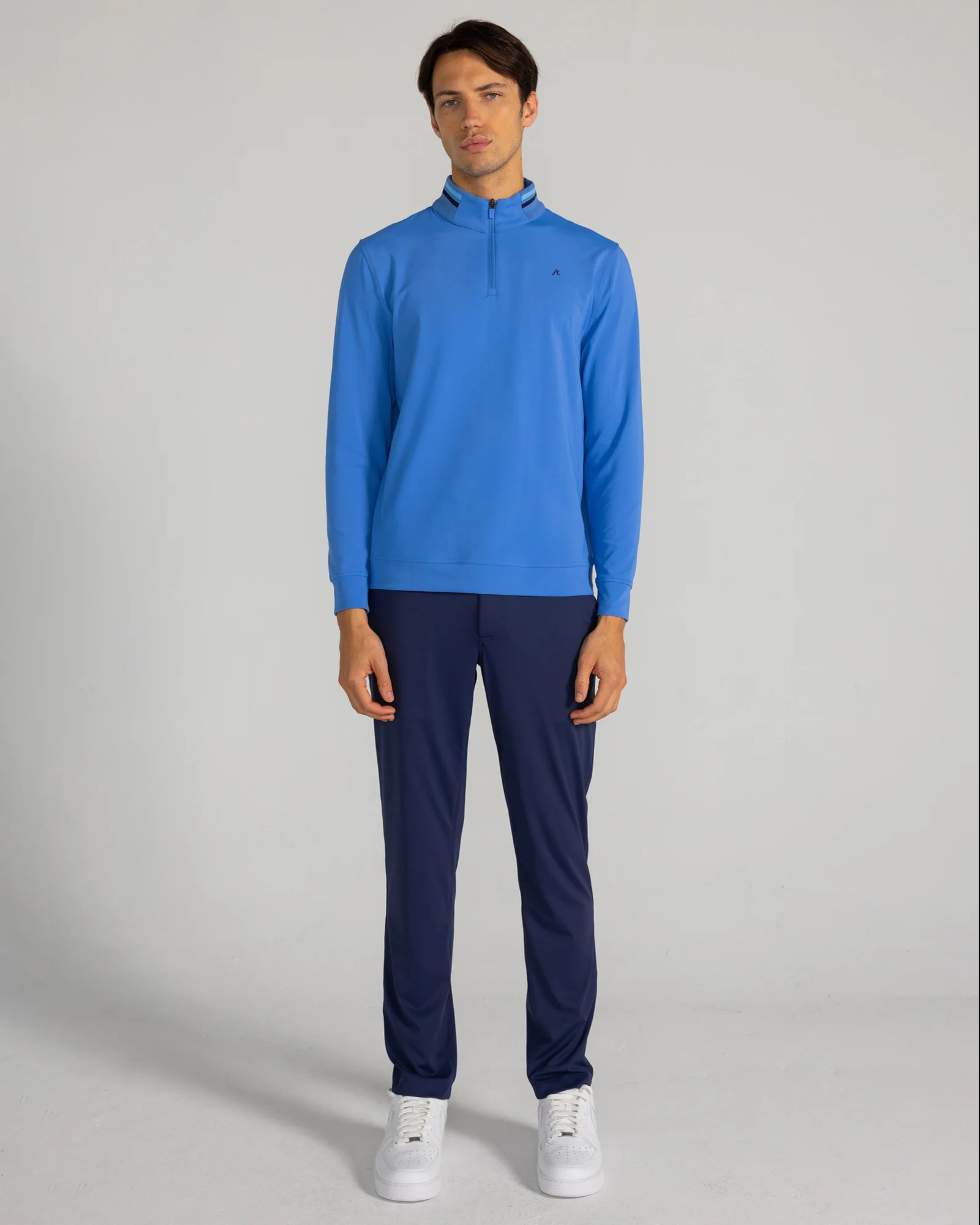 Loma Quarter Zip in Blue Yonder - Image 2
