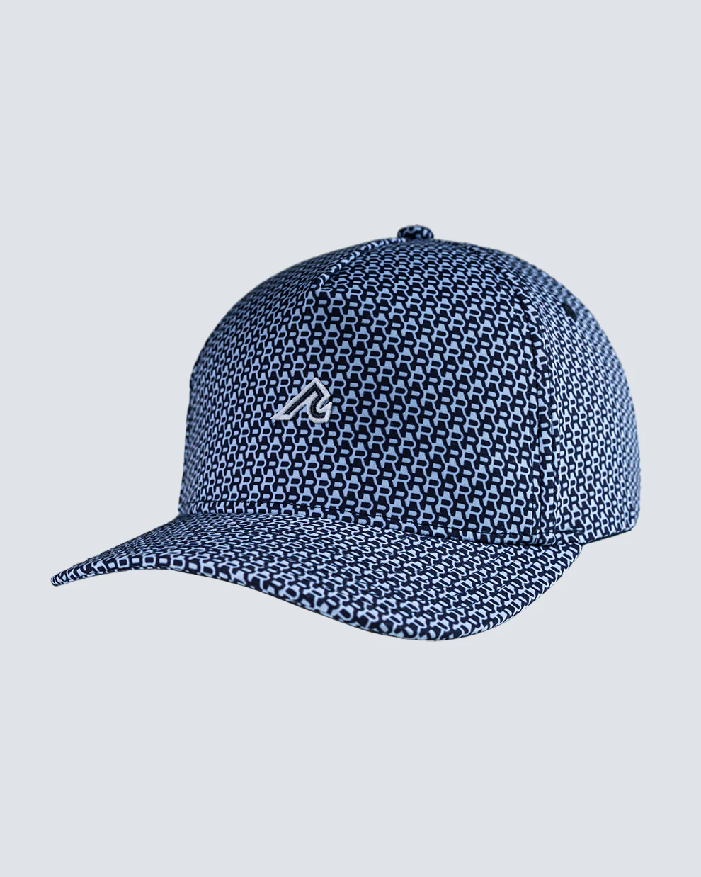 Merrion 5 Panel Hat in Midnight Navy Multi