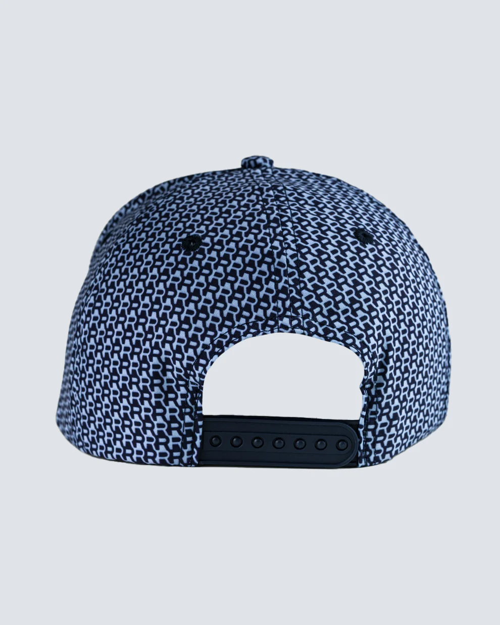 Merrion 5 Panel Hat in Midnight Navy Multi - Image 2
