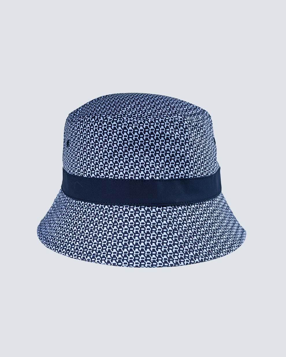 Merrion Bucket Hat in Midnight Navy Multi - Image 2