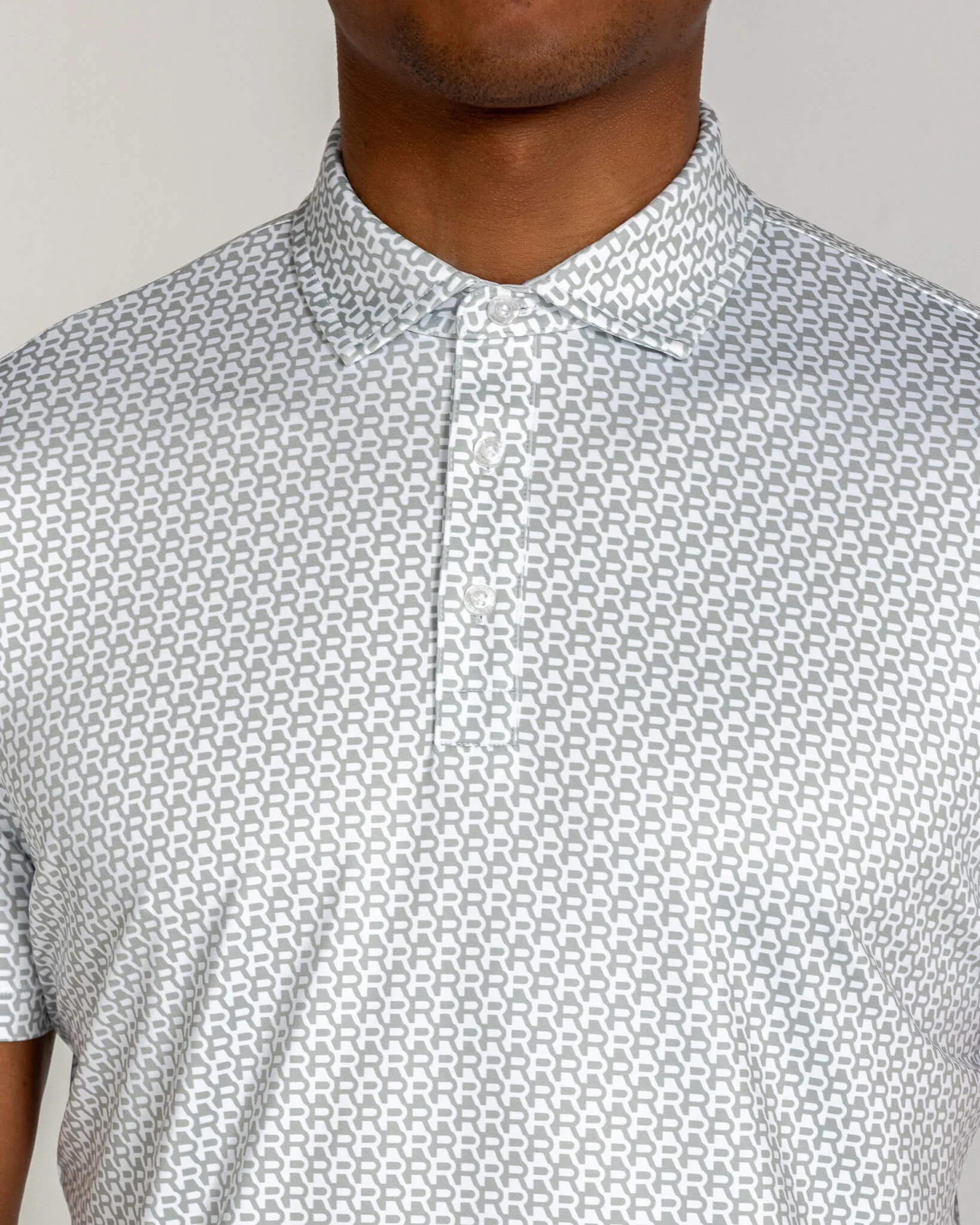 Merrion Polo in Glacier Gray - Image 3