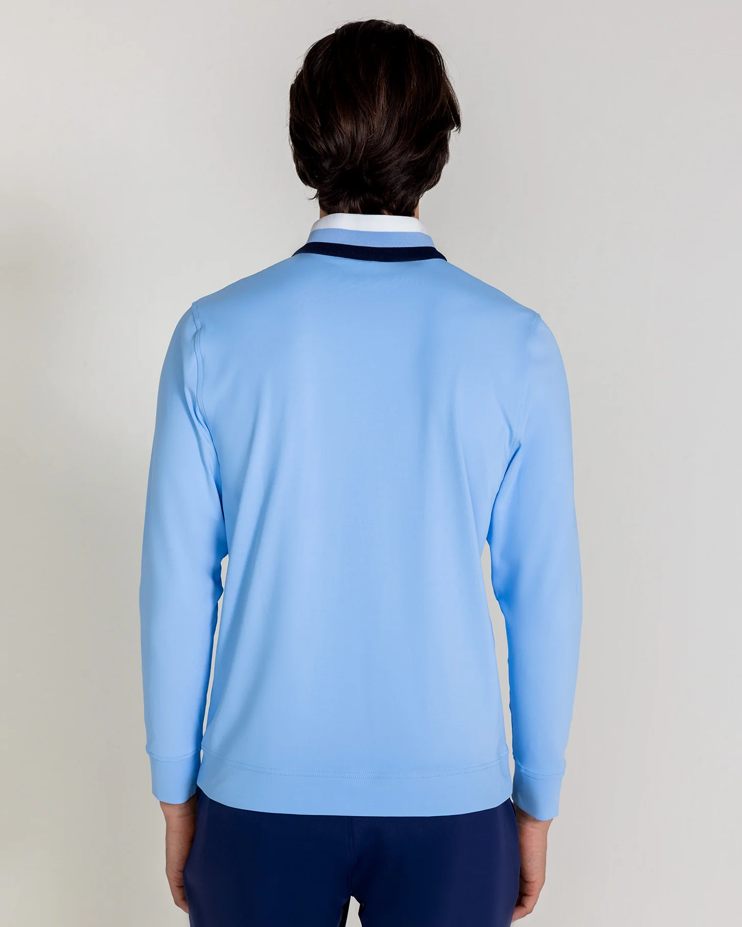 Miller Quarter Zip in Mist - Image 4