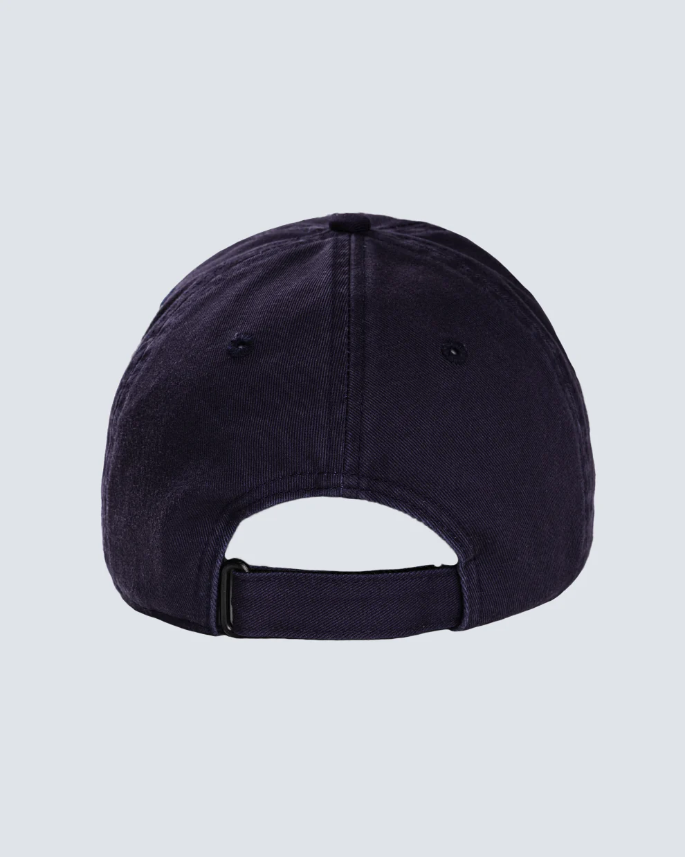 NYGC Embroidered Logo 6 Panel Twill Hat in Navy - Image 2