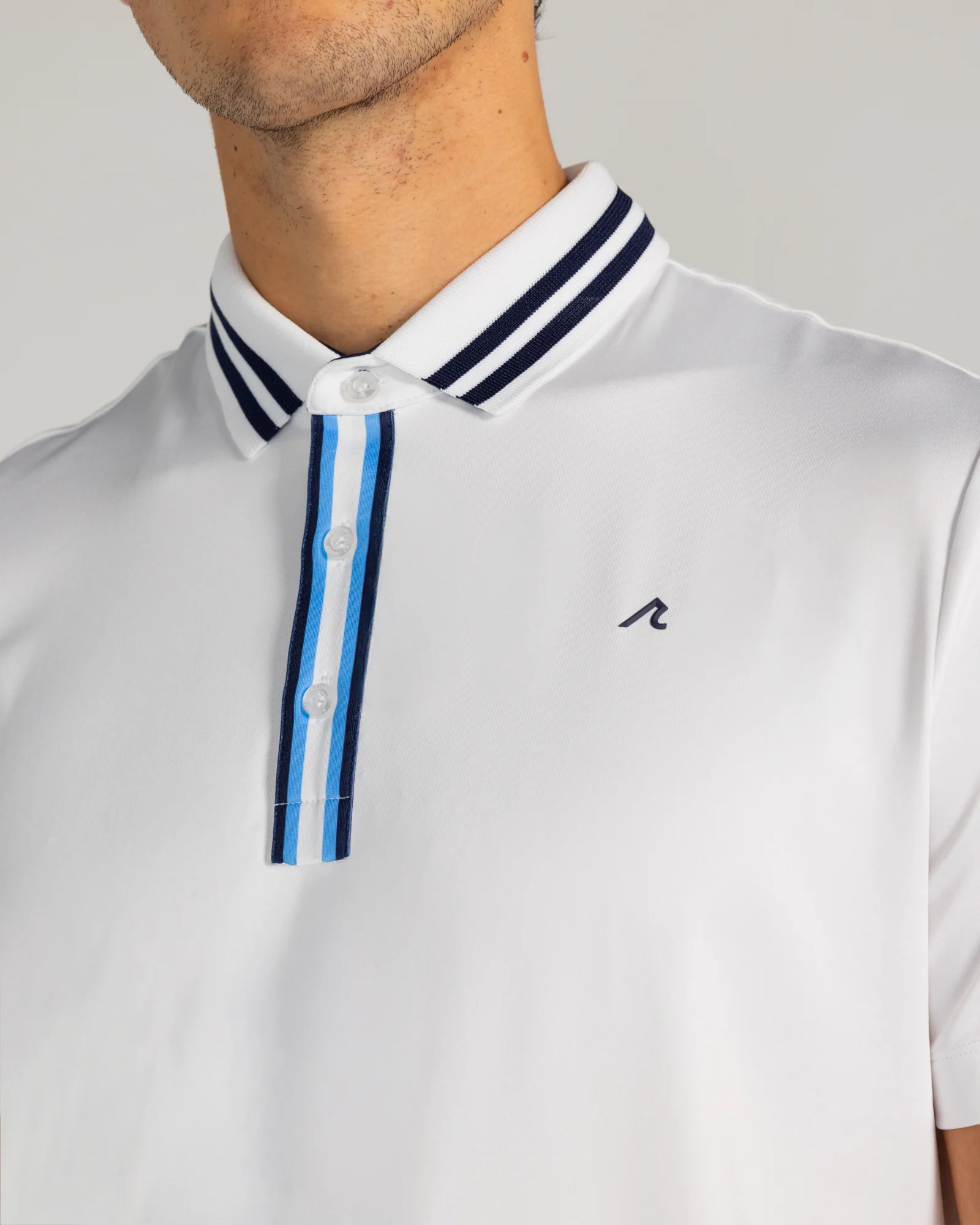 Paulison Polo in Bright White - Image 3