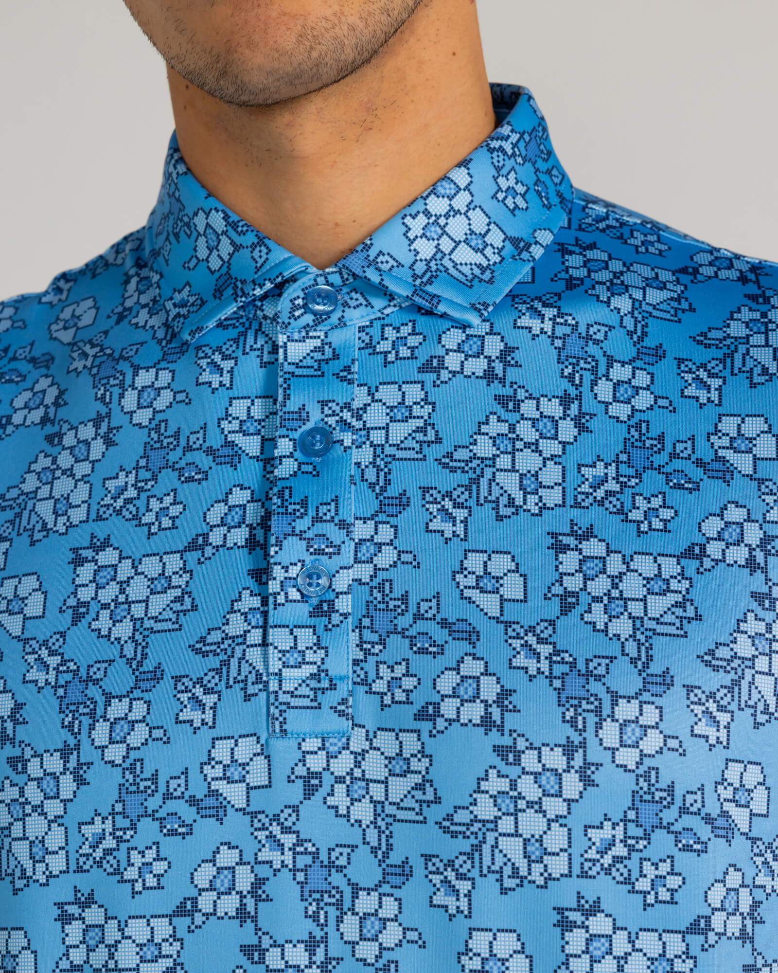 Payson Polo in Iceberg Multi - Image 3