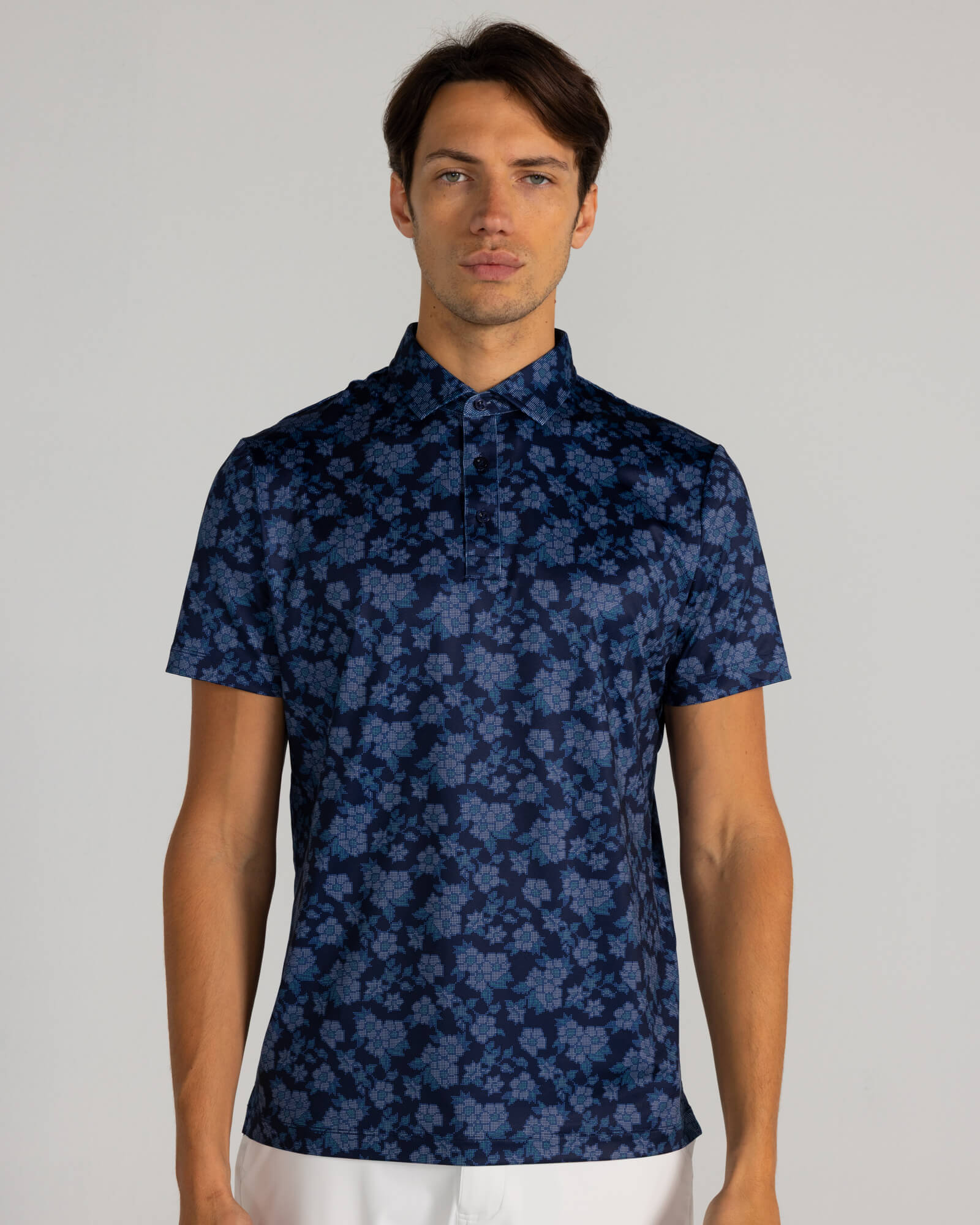 Payson Polo in Midnight Navy Multi