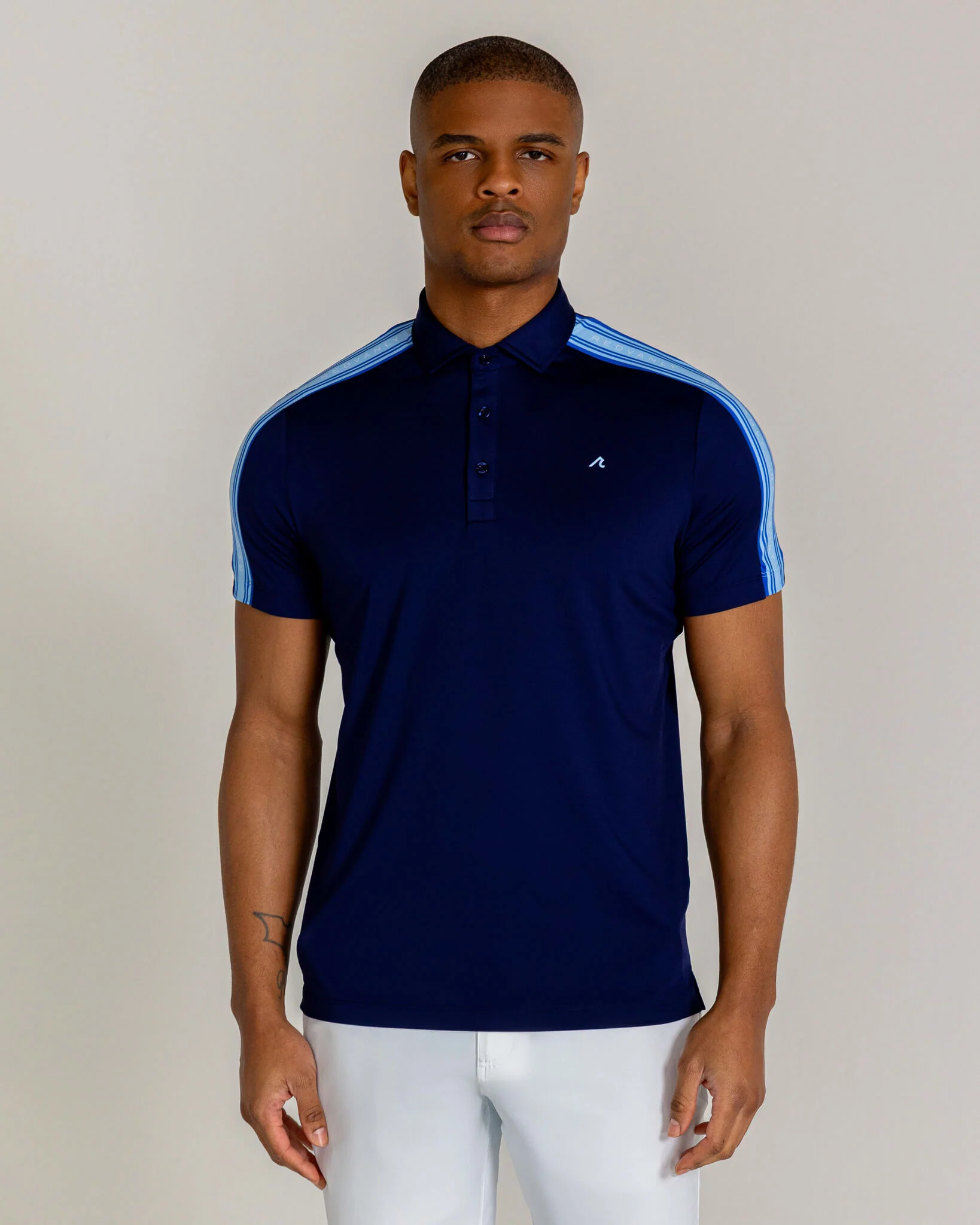 Pearse Polo in Midnight Navy