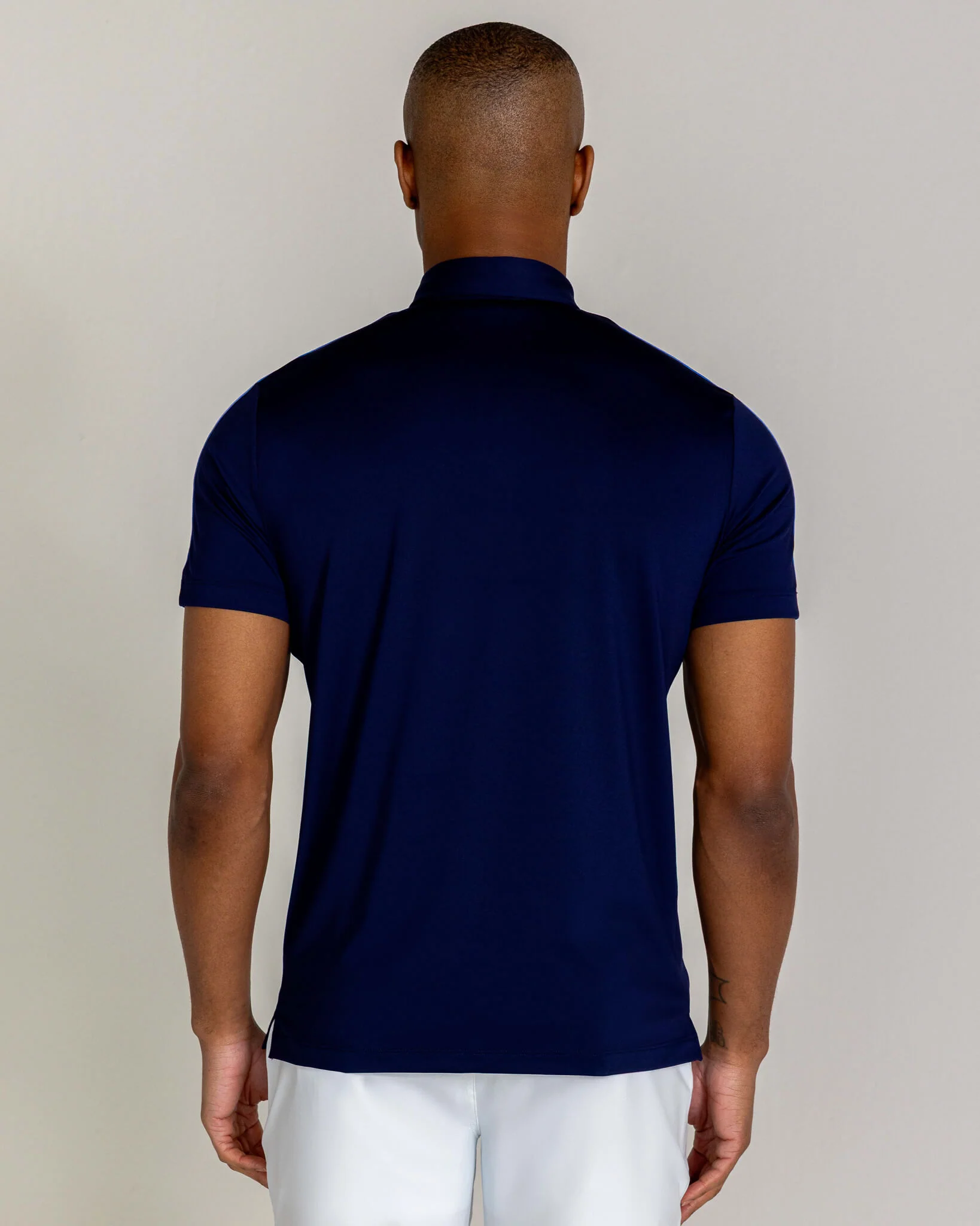 Pearse Polo in Midnight Navy - Image 4