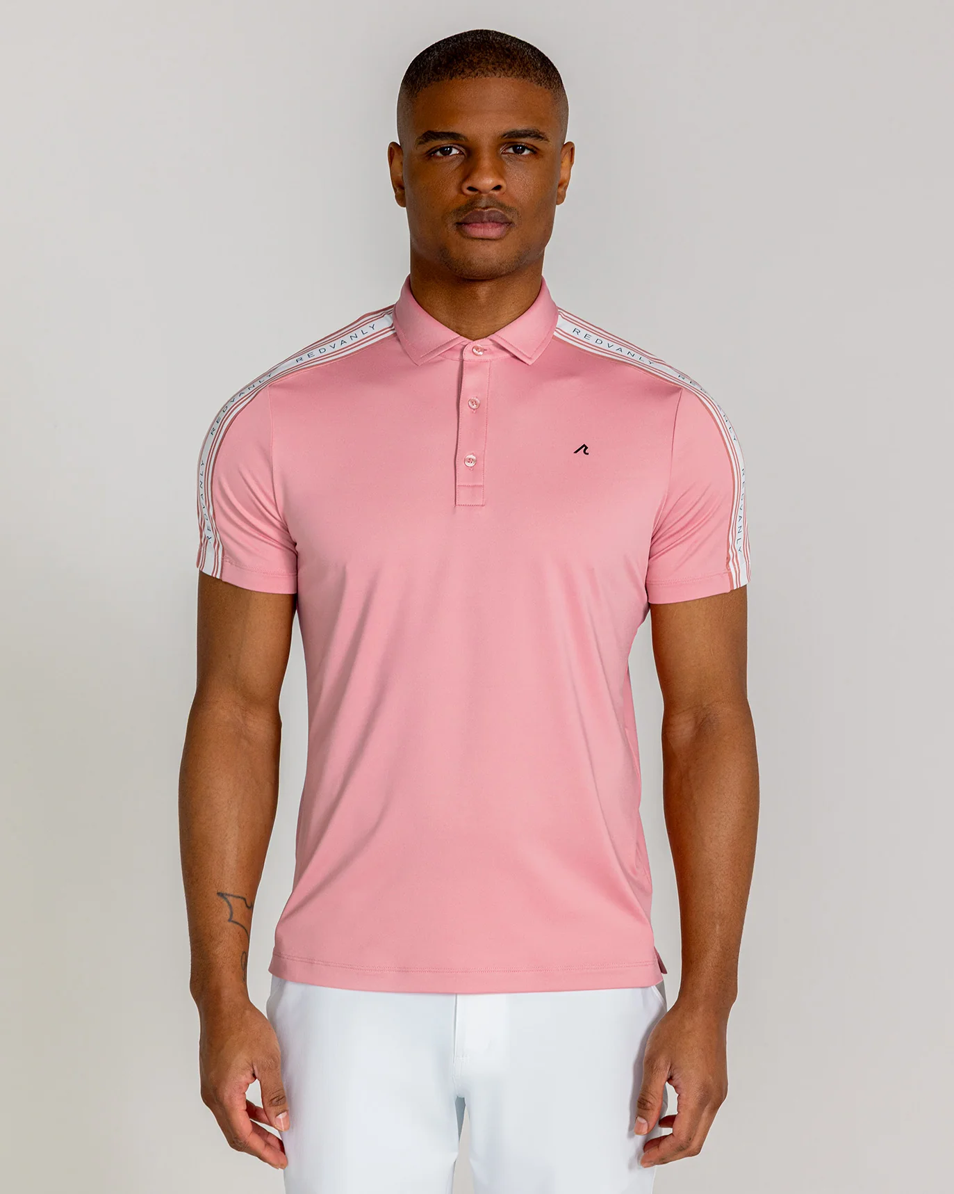 Pearse Polo in Salmon