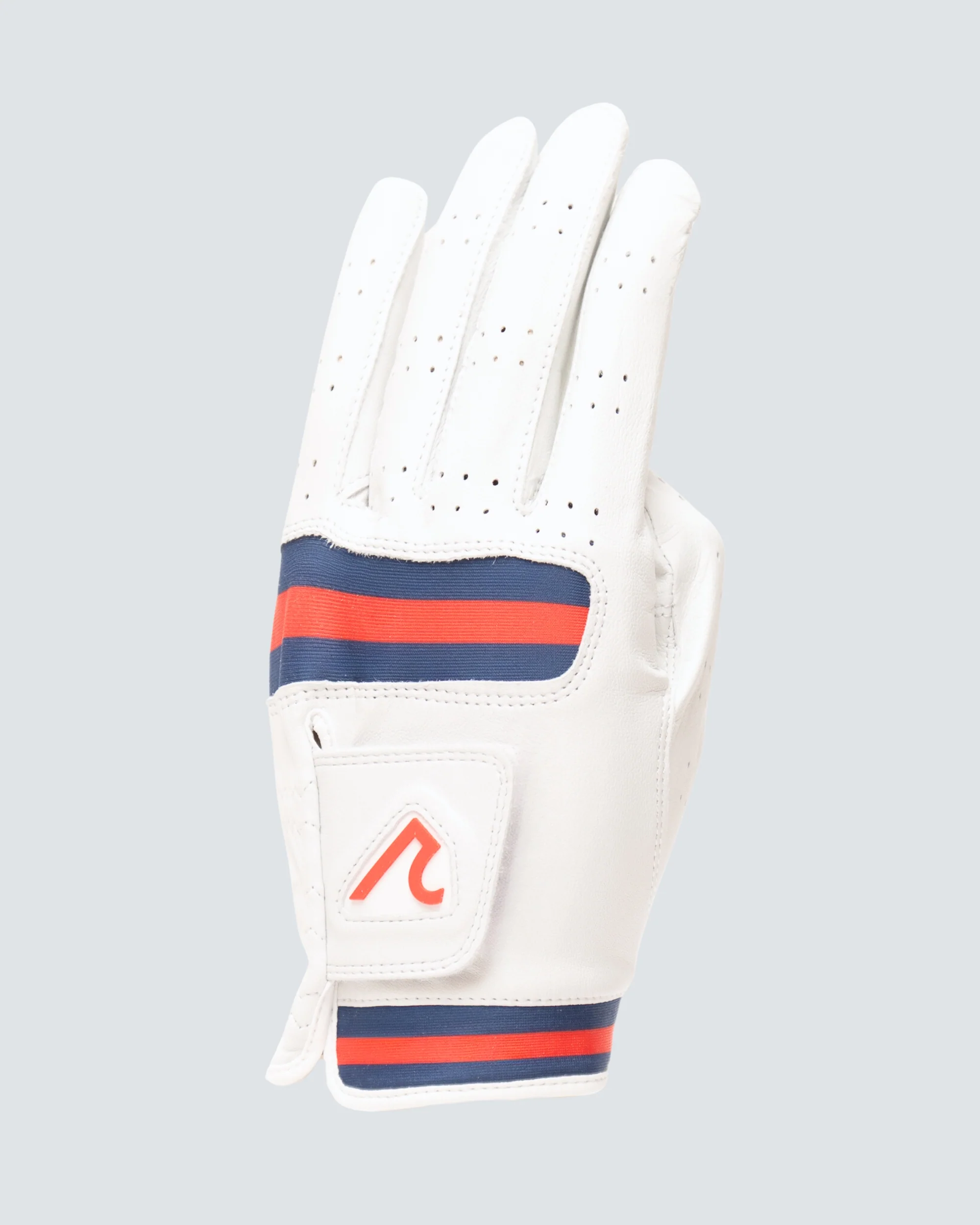 Perry Glove in Navy/Red