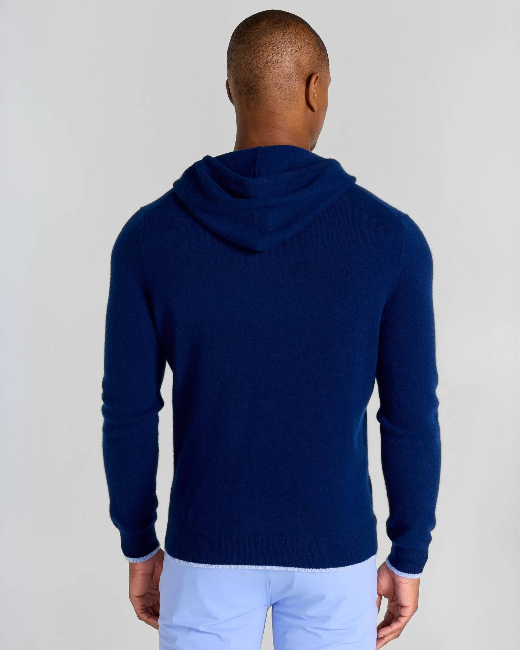 Quincy Hoodie in Navy - Image 4