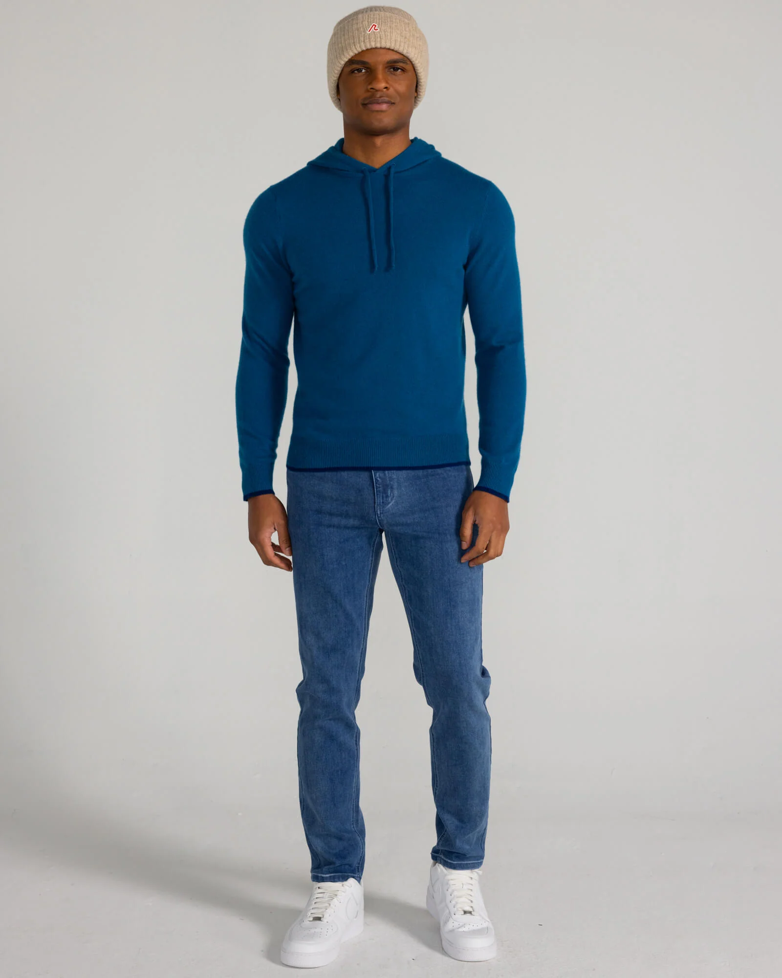 Quincy Hoodie in Seaport - Image 2