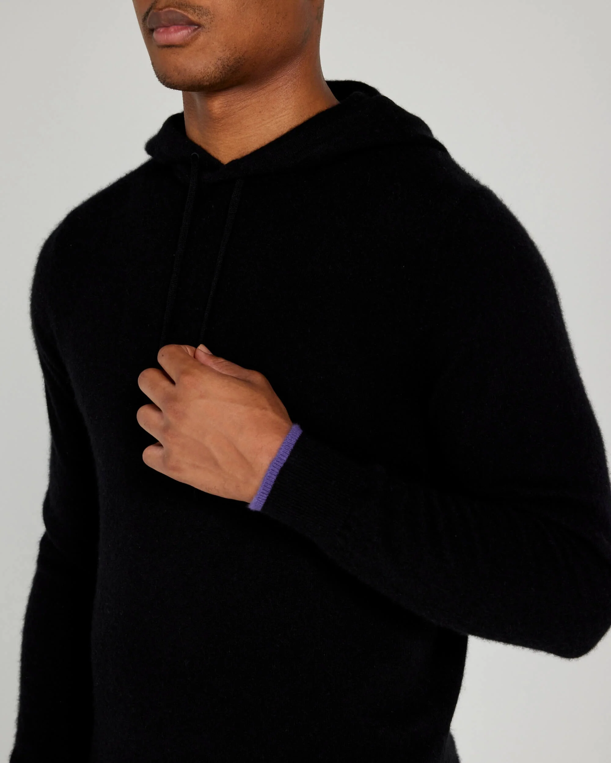 Quincy Hoodie in Tuxedo - Image 3