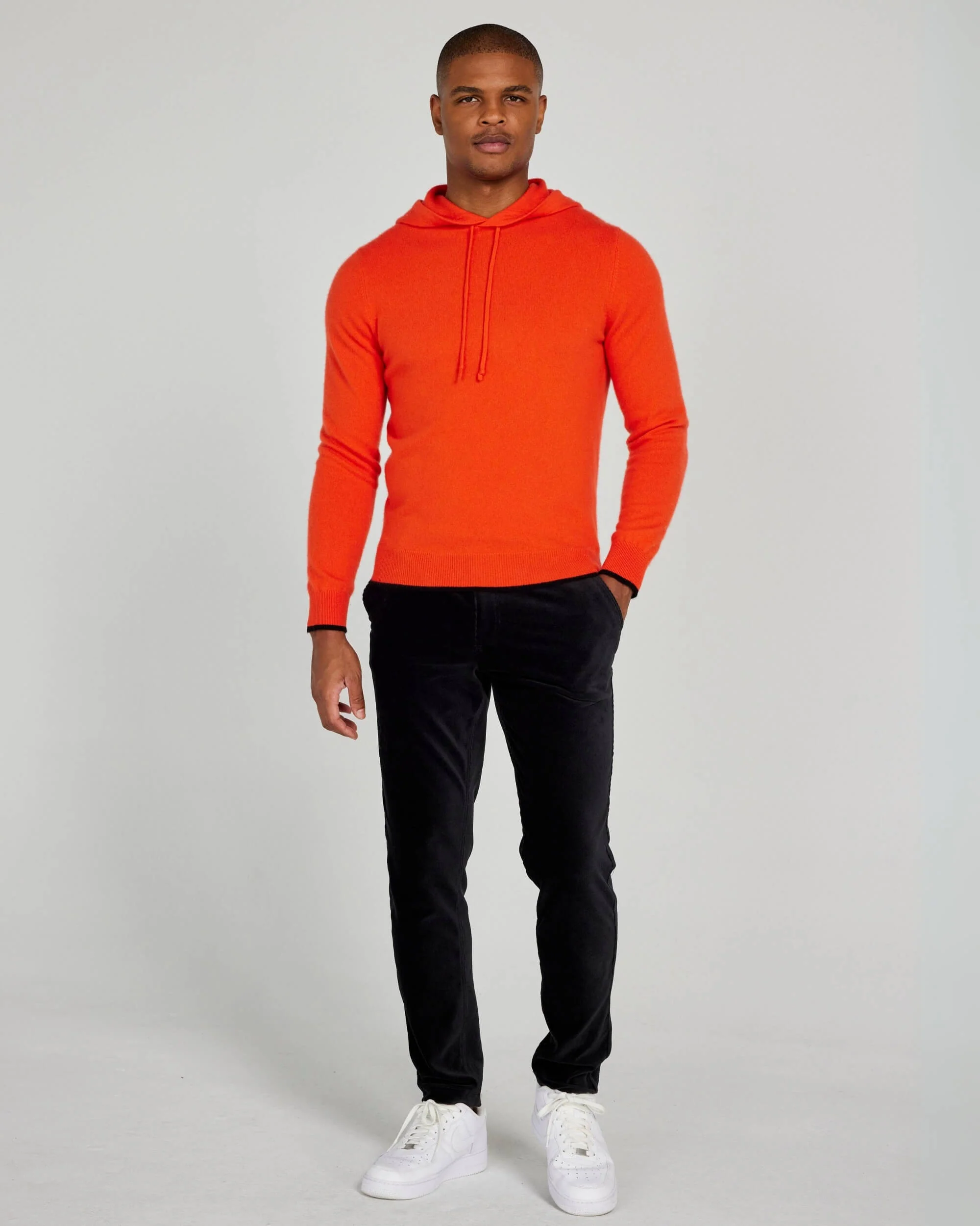 Quincy Hoodie in Vermilion - Image 2