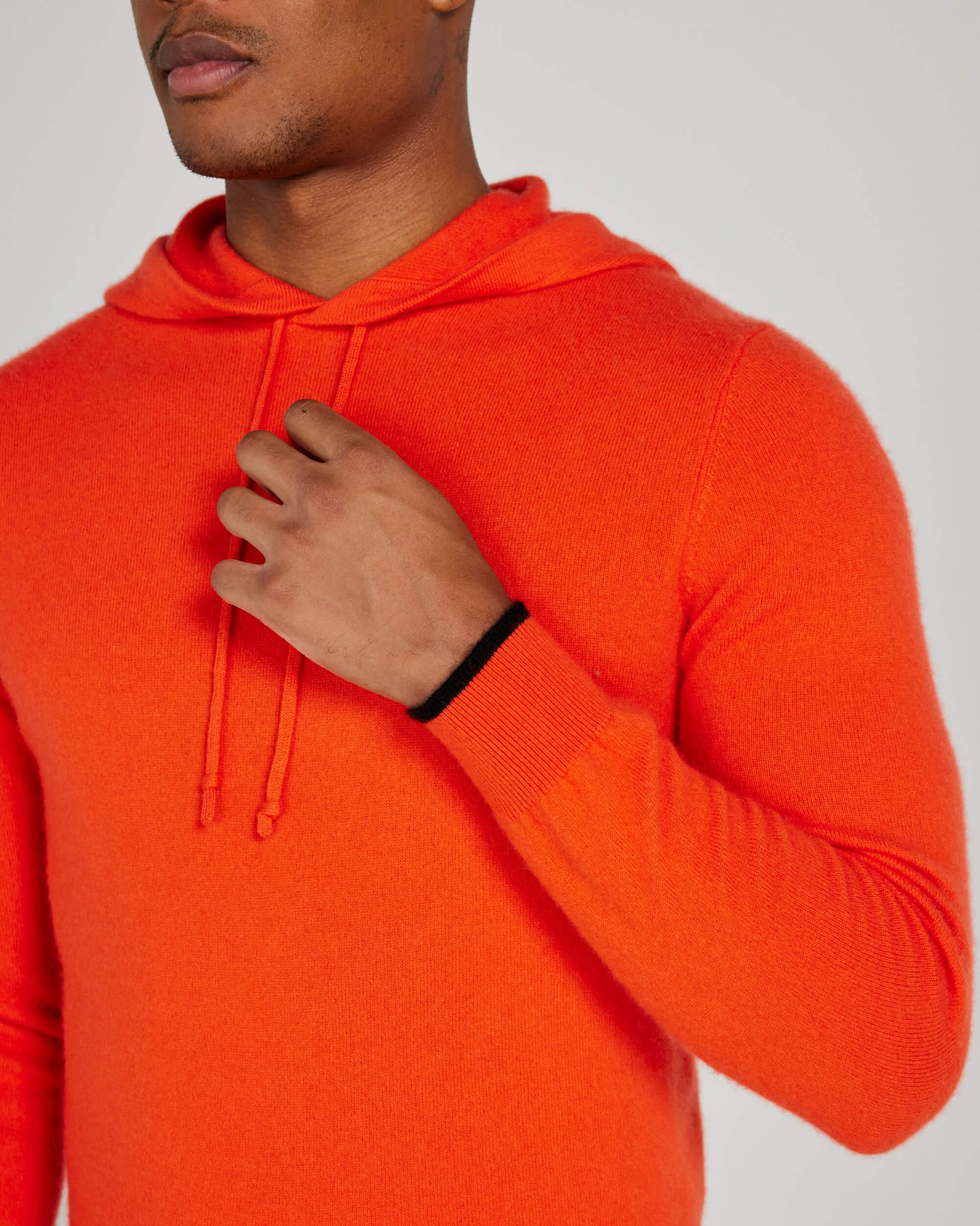 Quincy Hoodie in Vermilion - Image 3
