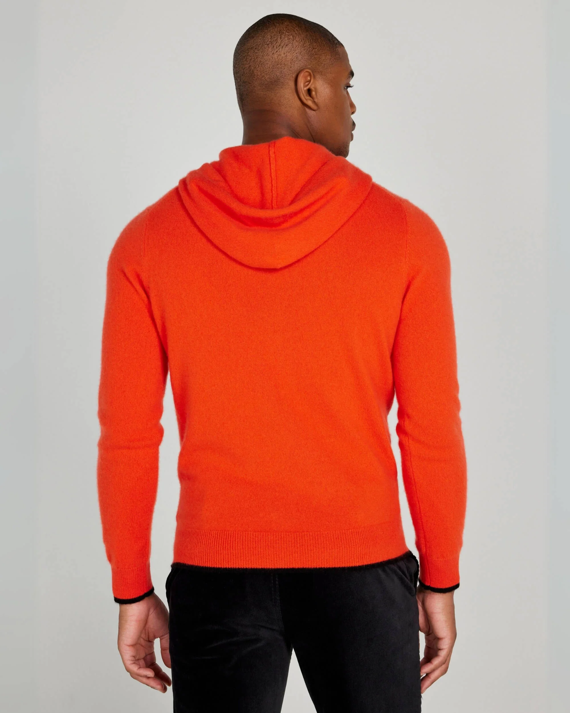 Quincy Hoodie in Vermilion - Image 4