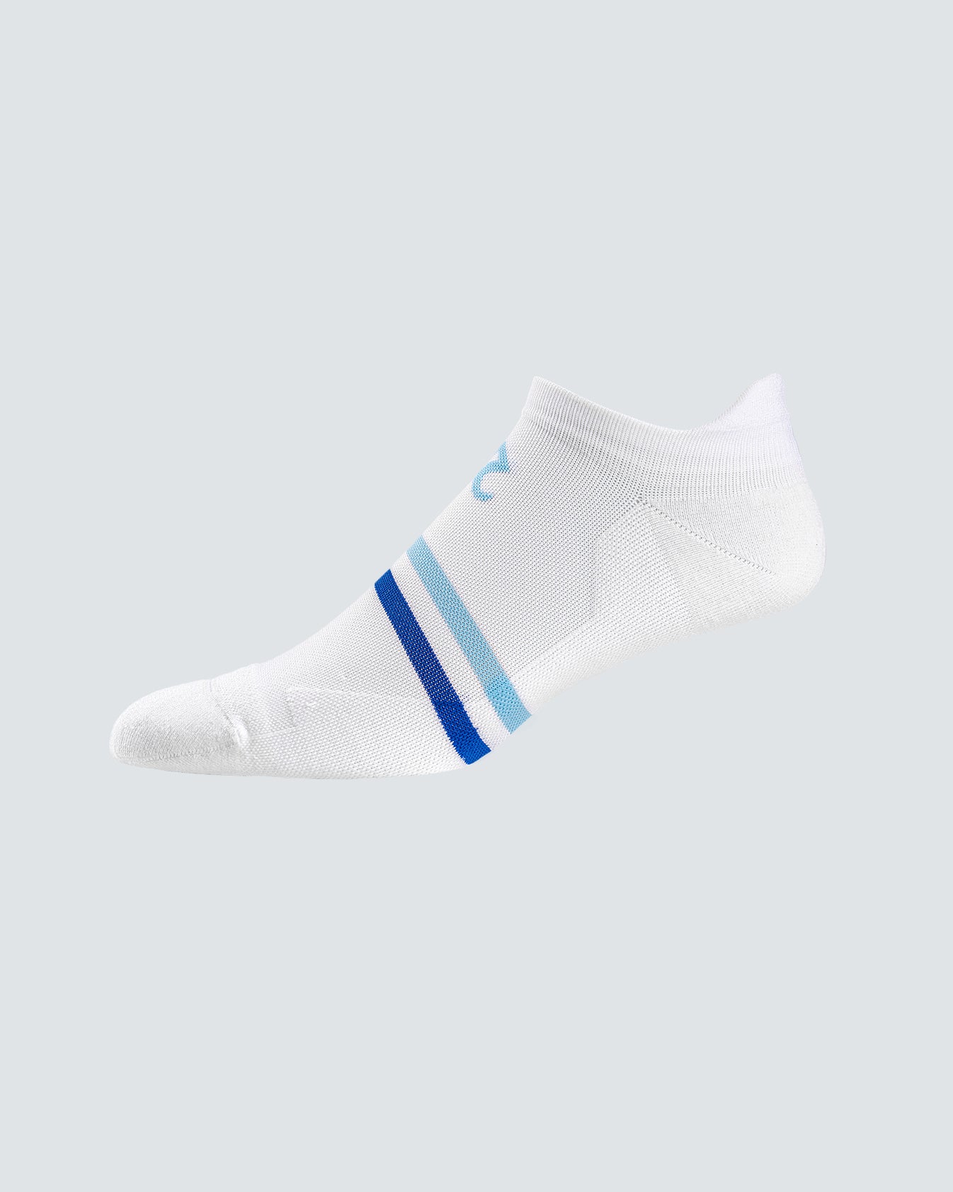 Roan Stripe Socks in Bright White/Blue Multi
