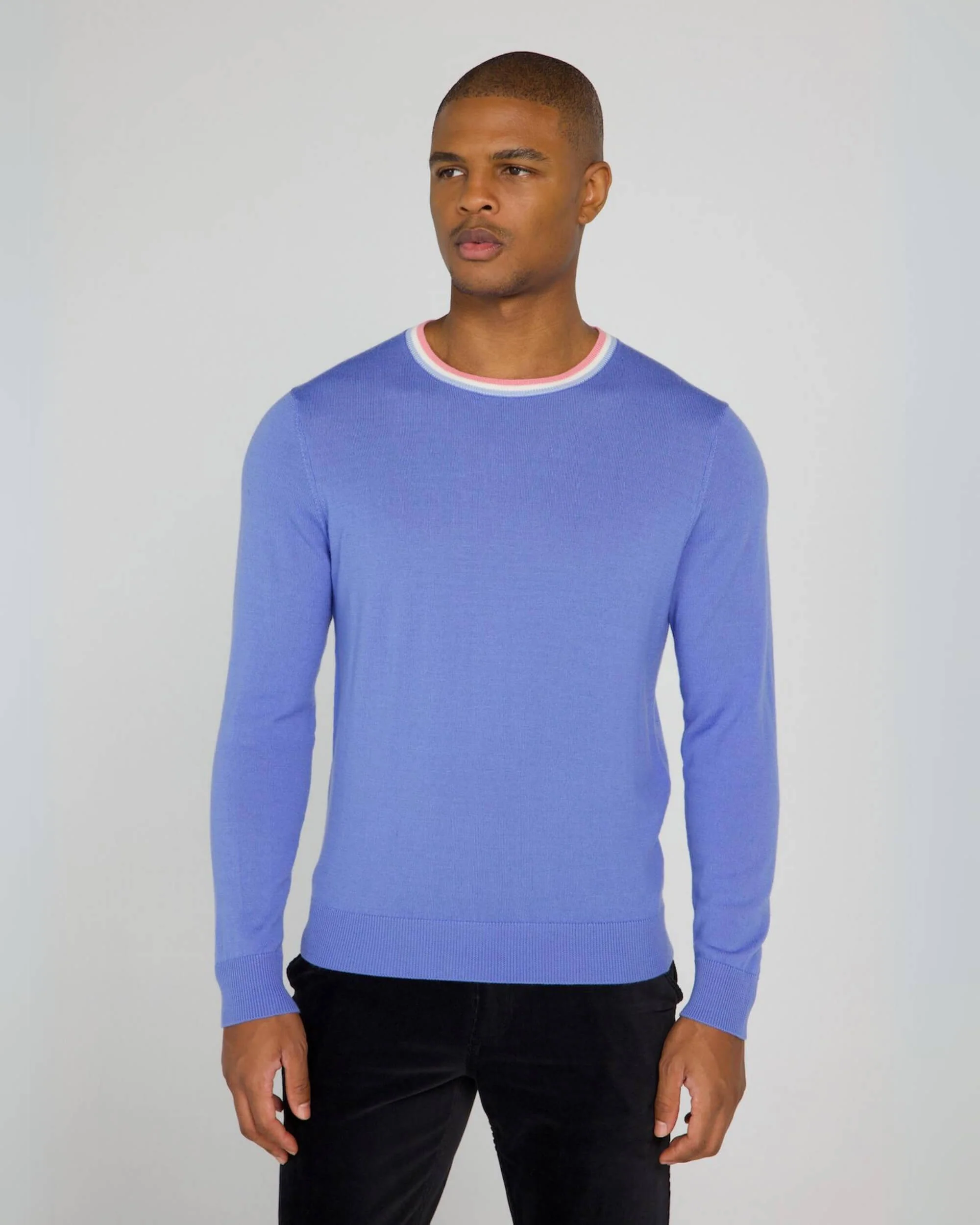 Robinson Crewneck Sweater in Bleu