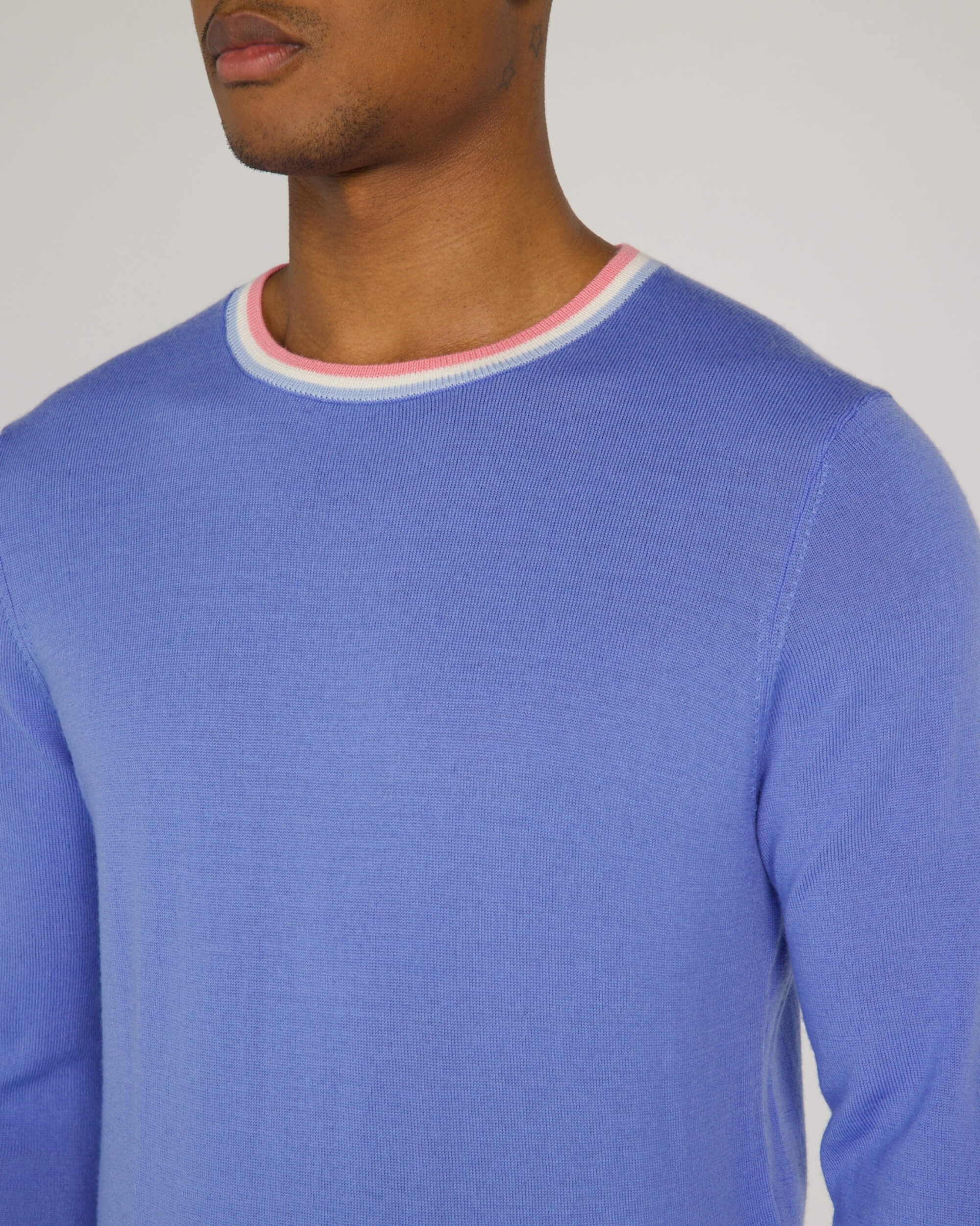 Robinson Crewneck Sweater in Bleu - Image 3