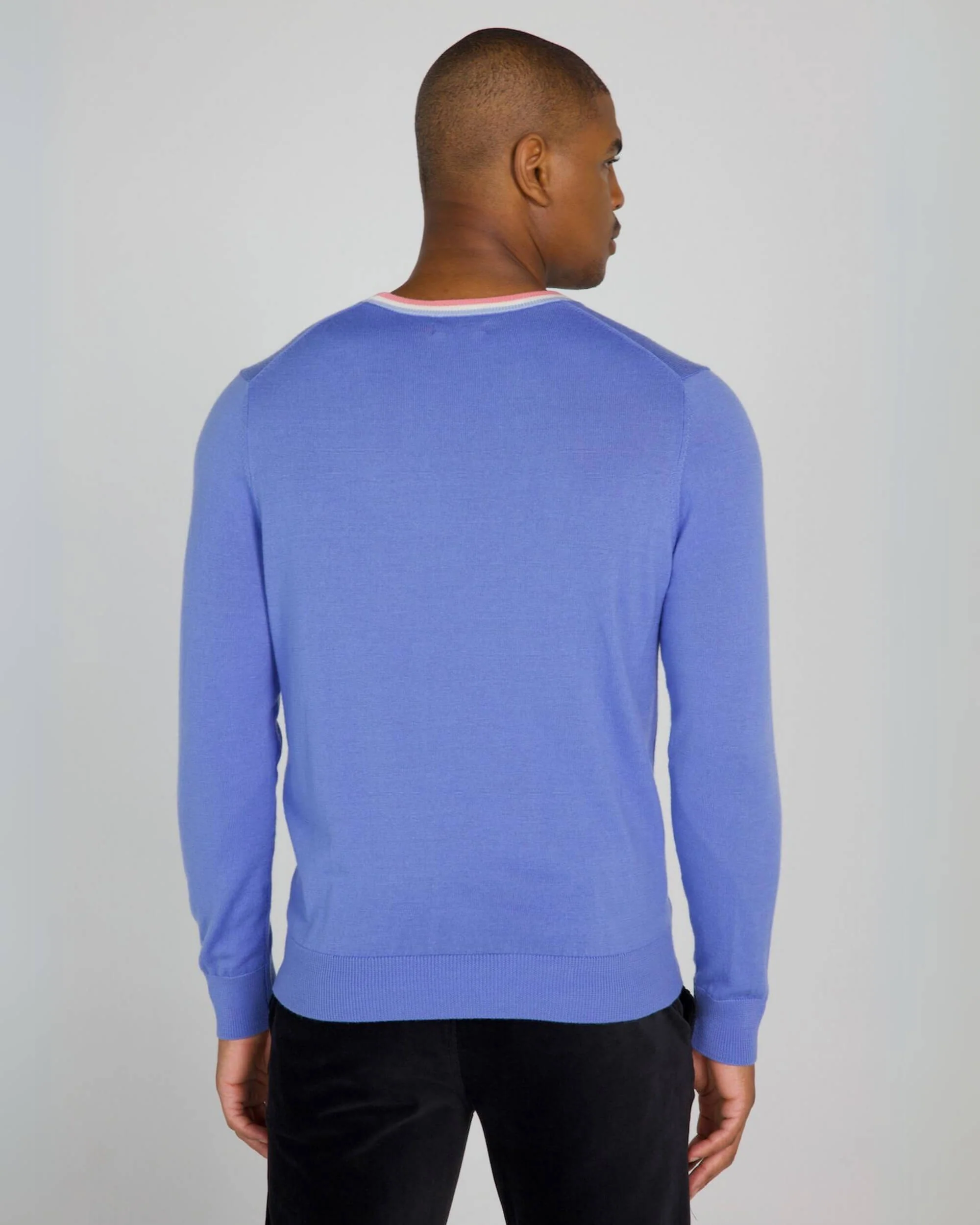 Robinson Crewneck Sweater in Bleu - Image 4