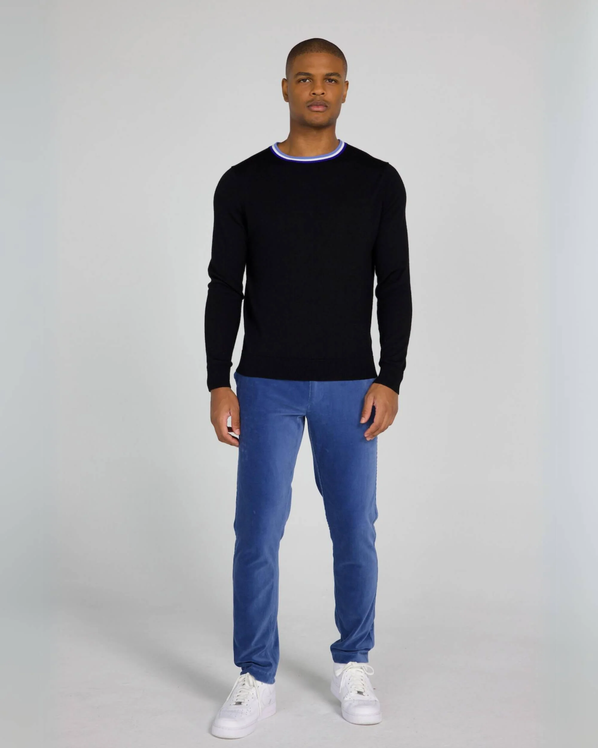 Robinson Crewneck Sweater in Tuxedo - Image 2