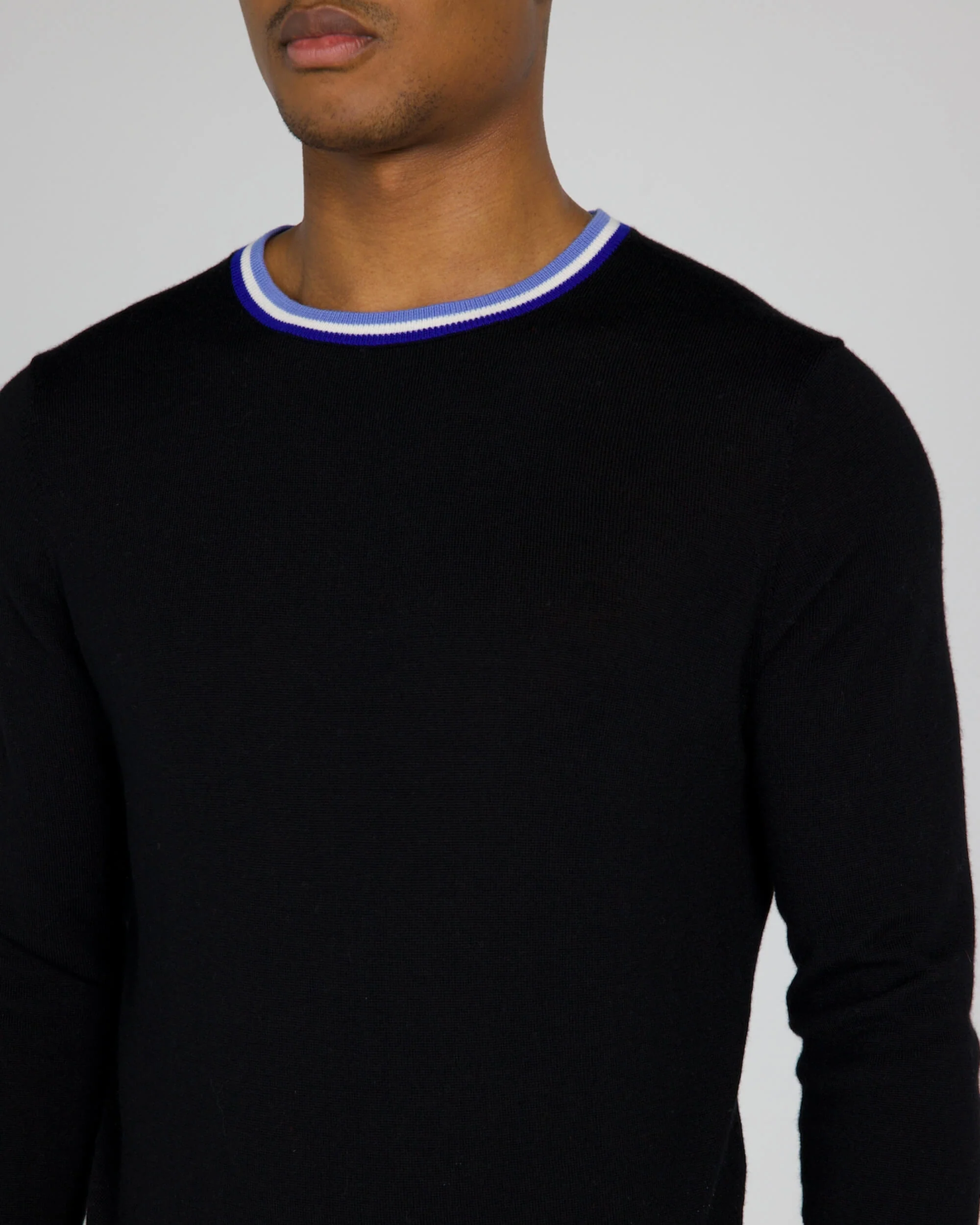 Robinson Crewneck Sweater in Tuxedo - Image 3