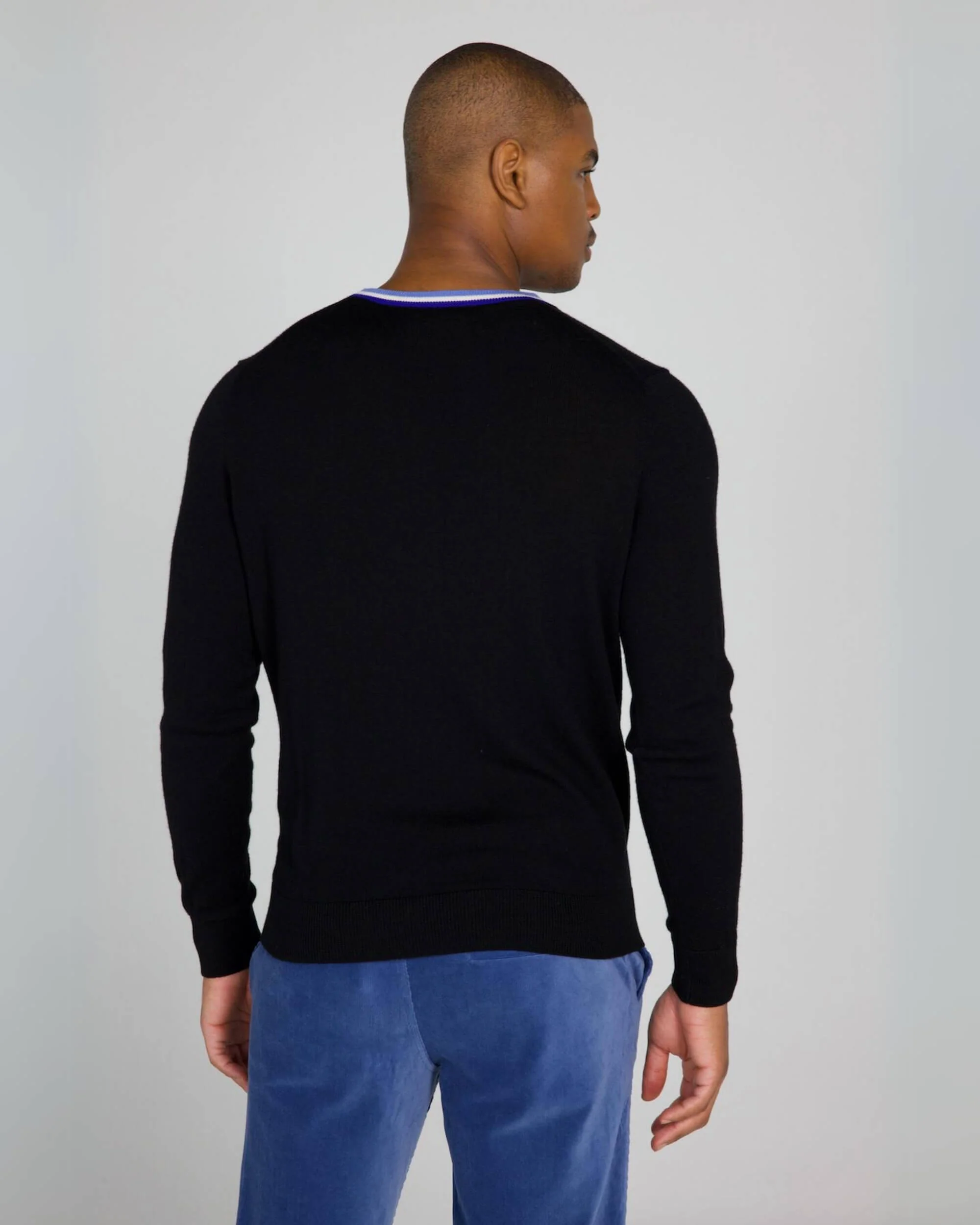 Robinson Crewneck Sweater in Tuxedo - Image 4