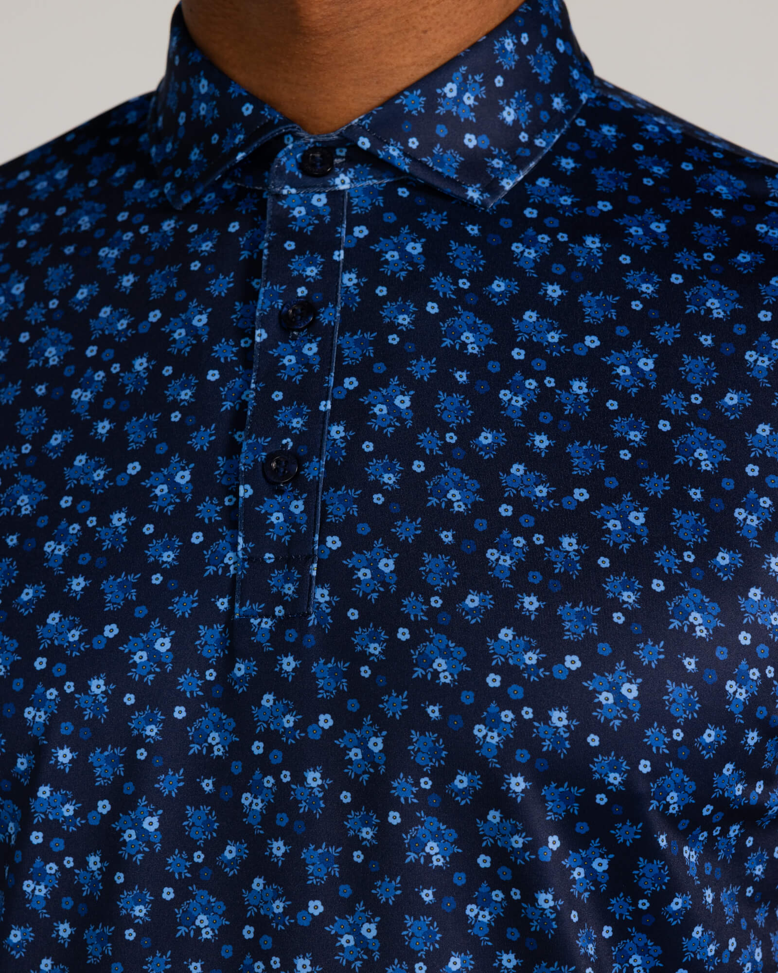 Rovana Polo in Midnight Navy Multi - Image 3