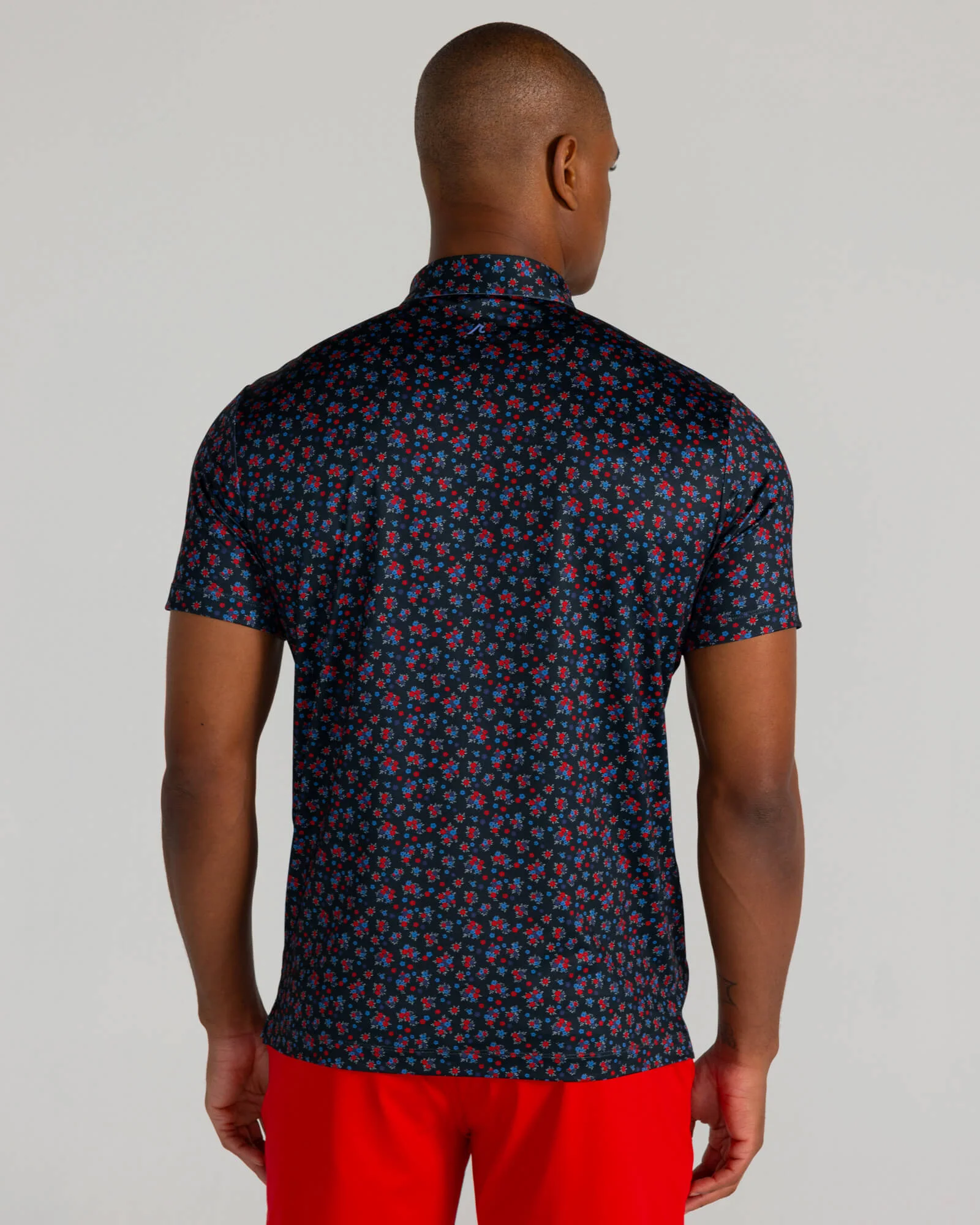 Rovana Polo in Tuxedo/Crimson Multi - Image 4