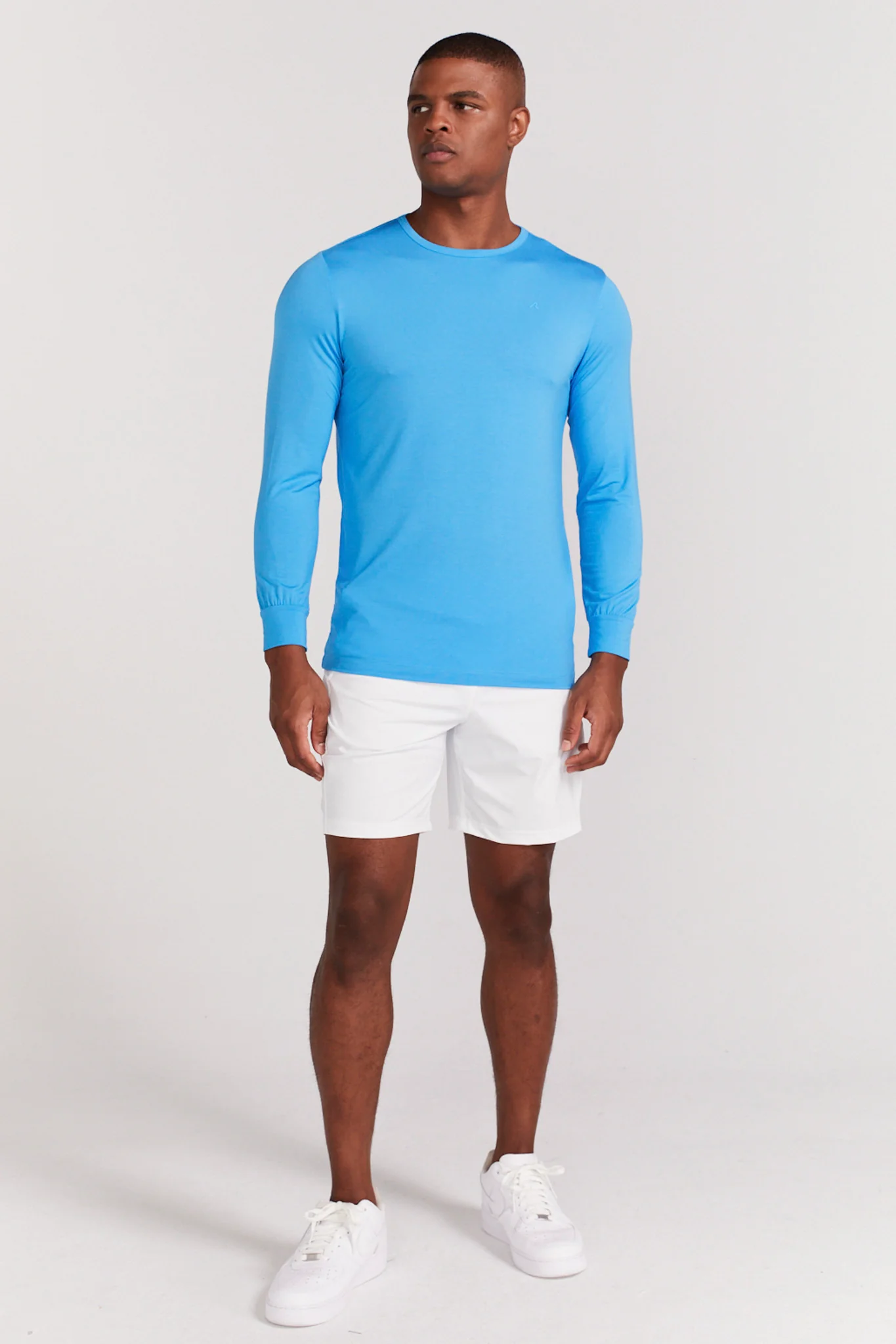 Russell Long Sleeve in Malibu Blue - Image 2