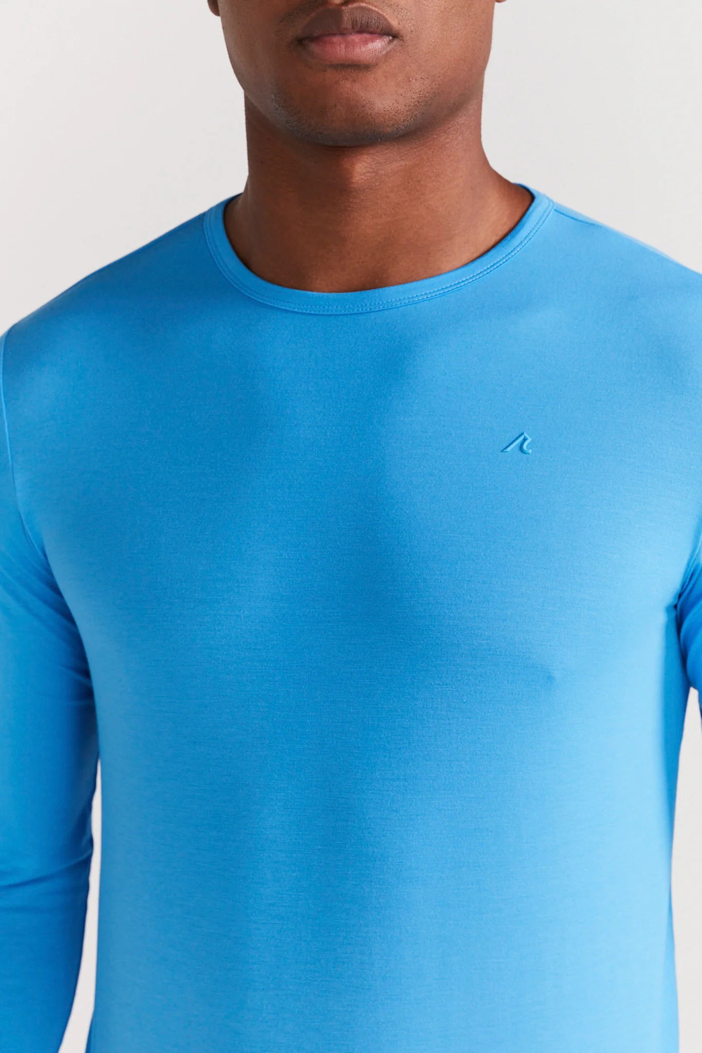 Russell Long Sleeve in Malibu Blue - Image 3