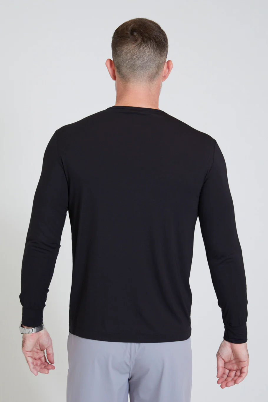 Russell Long Sleeve in Tuxedo - Image 3