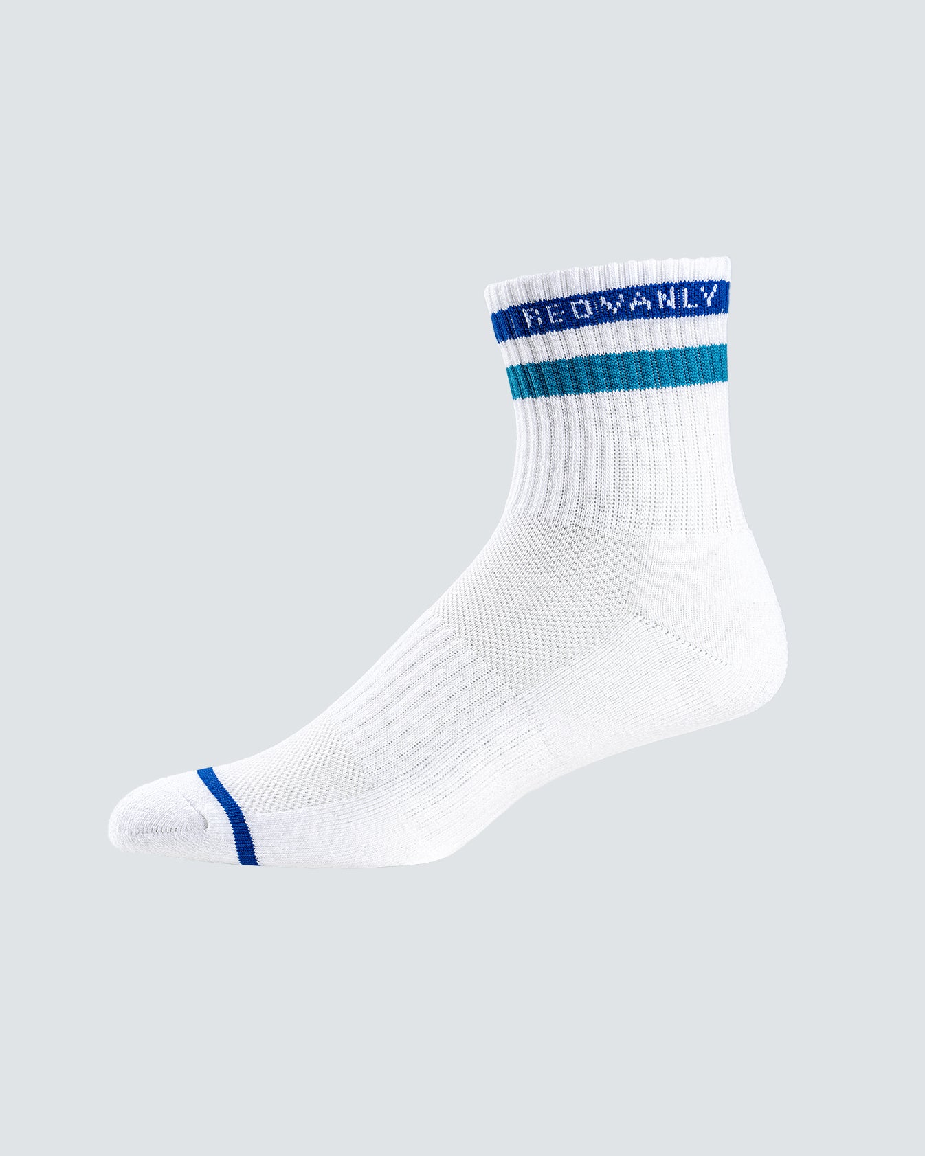 Sawyer Stripe Sock in Blue Teal